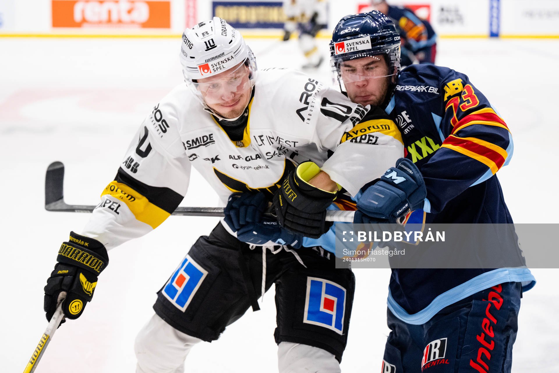 Västerås Jimmie Jansson Lorek och Djurgårdens Anton