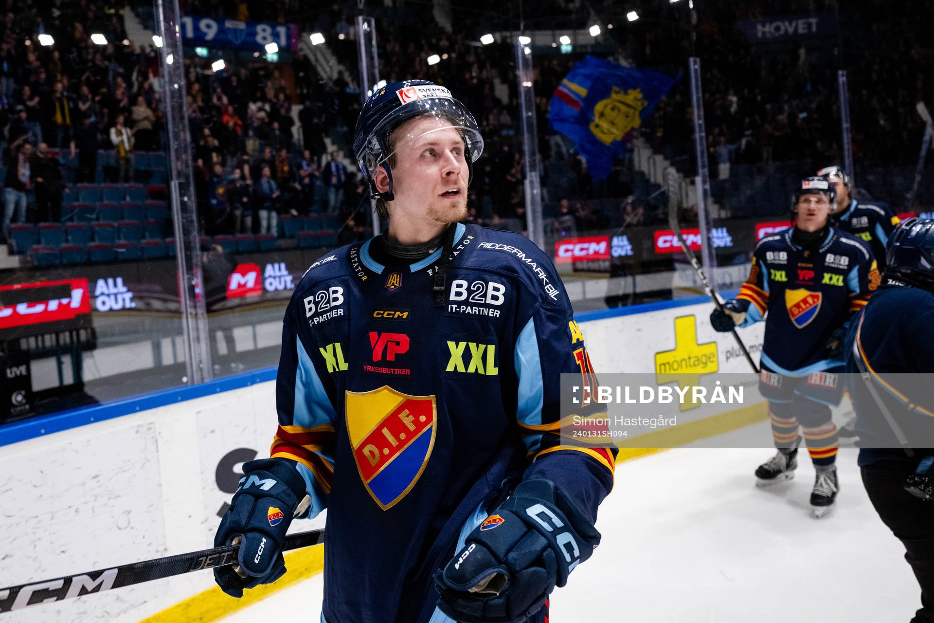 Djurgårdens Jakob Ragnarsson jublar