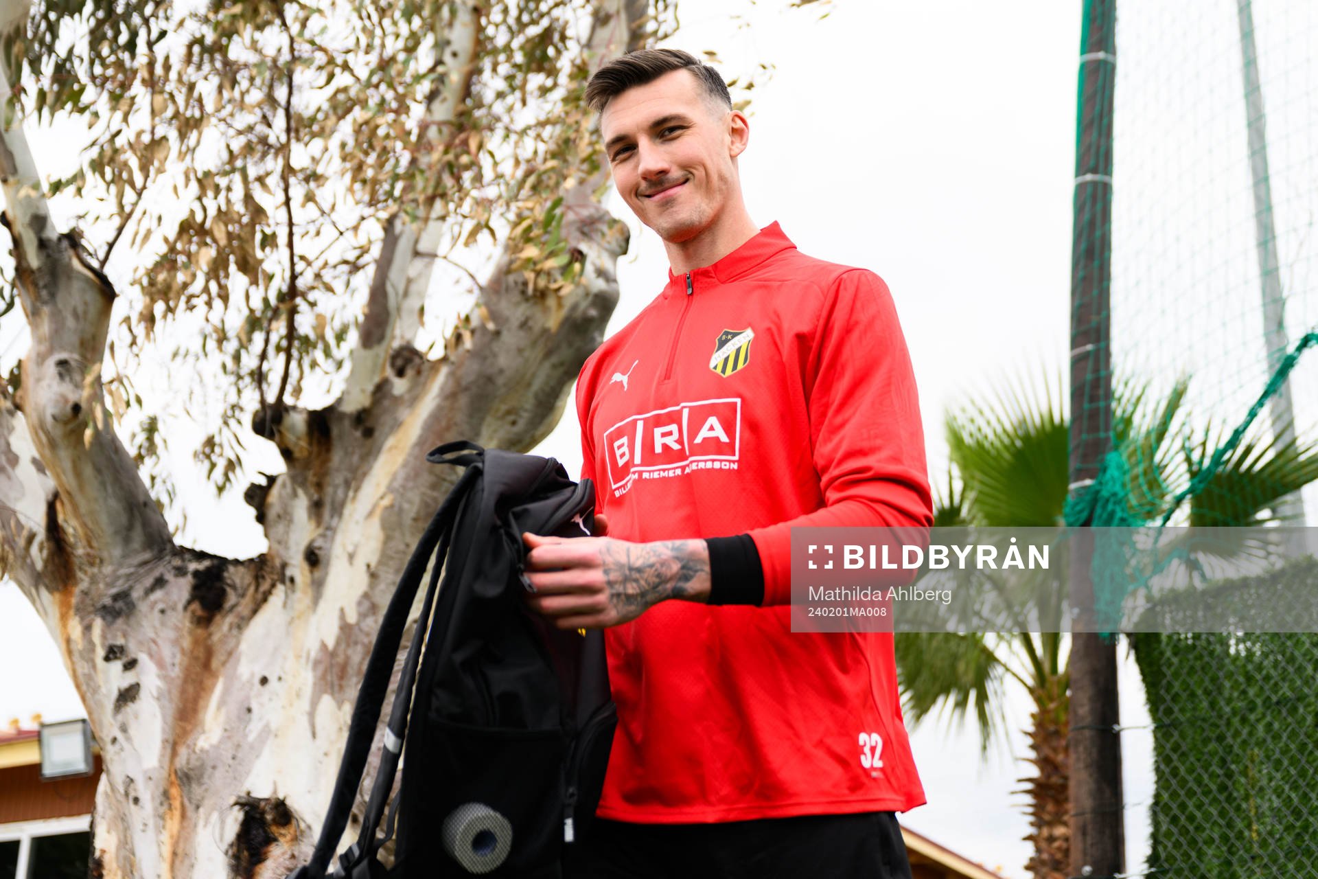 Häckens målvakt Andreas Linde