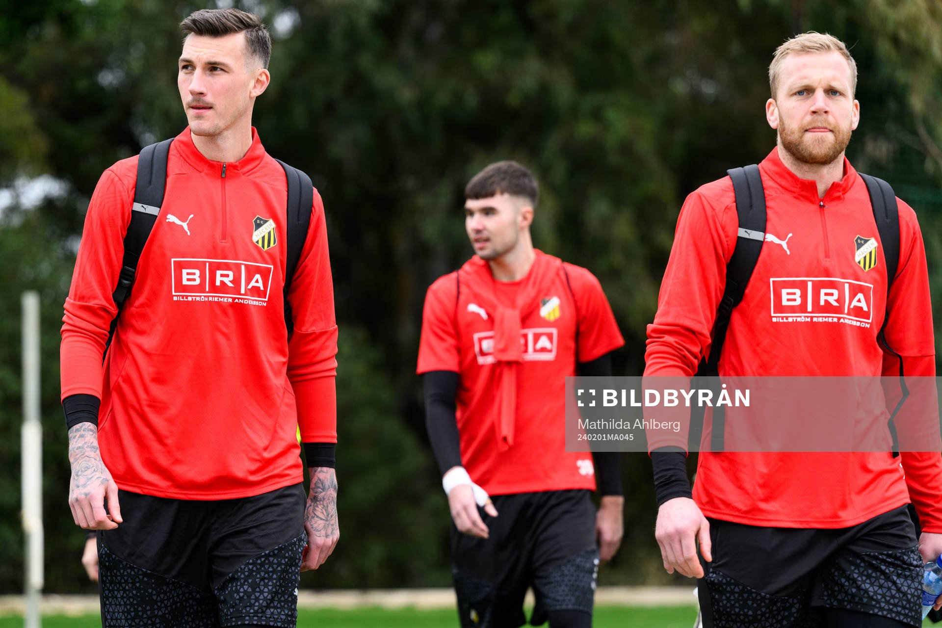 Häckens målvakt Andreas Linde, målvakt Sebastian Banozic