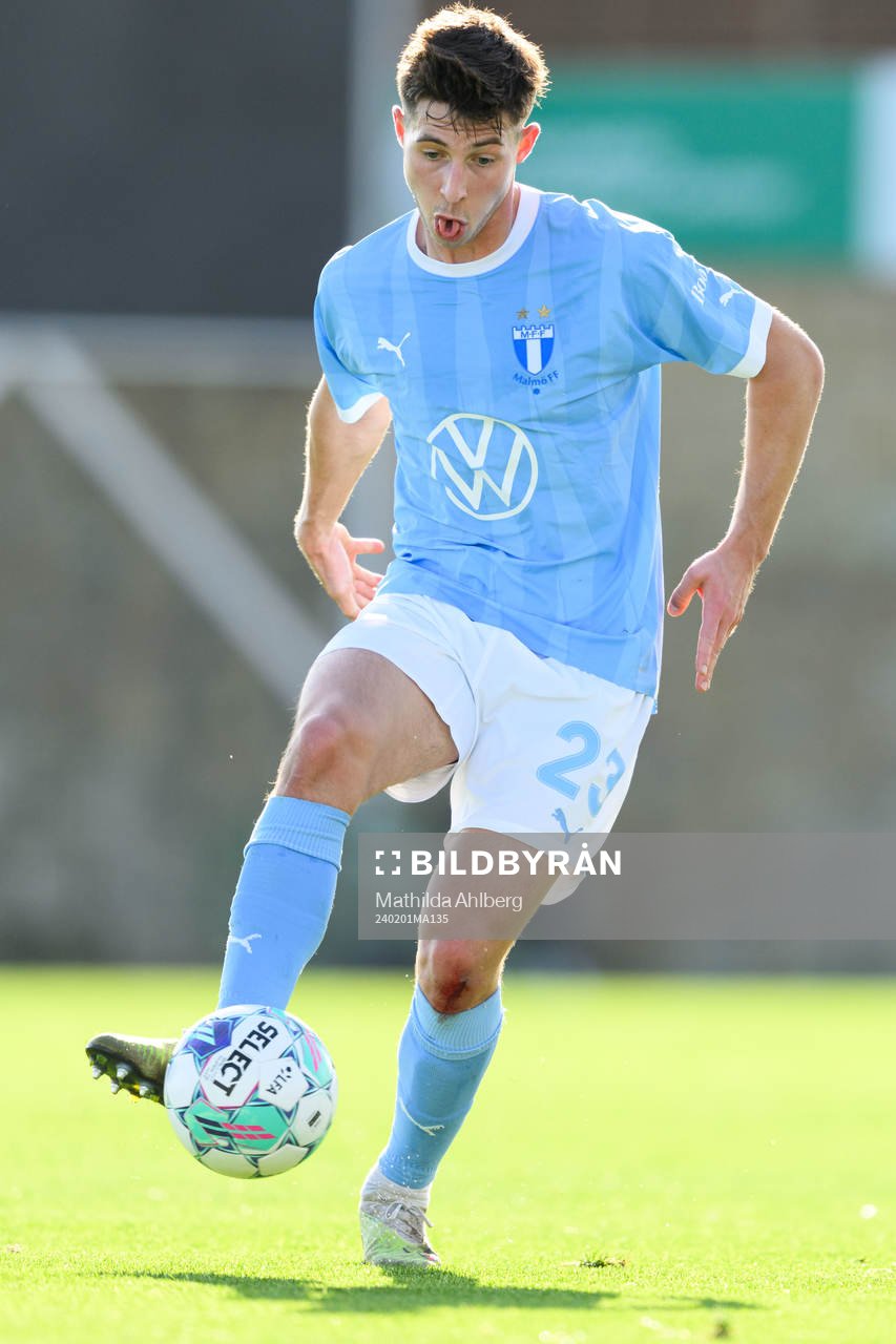 Lasse Berg Johnsen of Malmö FF