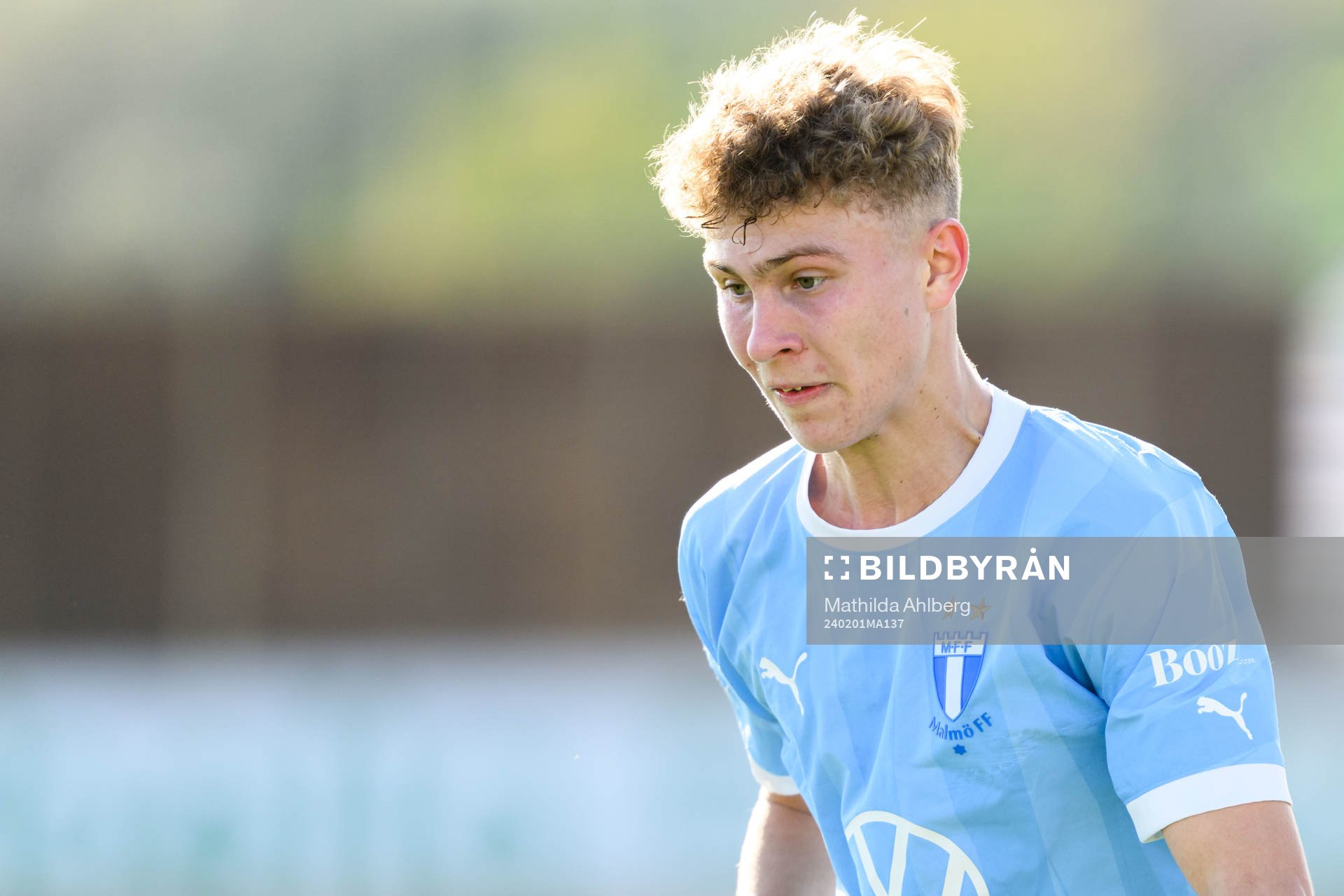 Hugo Bolin of Malmö FF