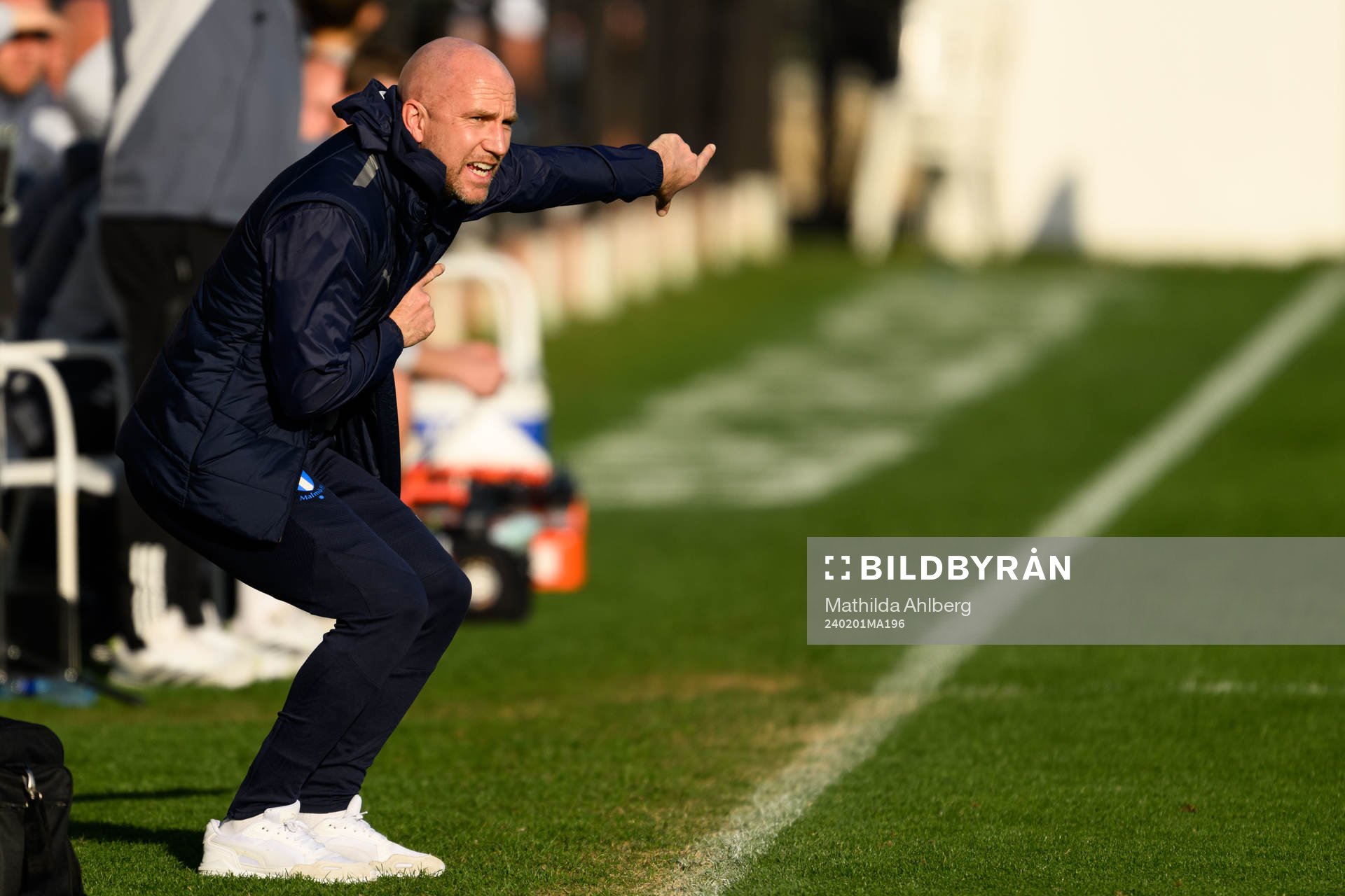 Head coach Henrik Rydström of Malmö FF