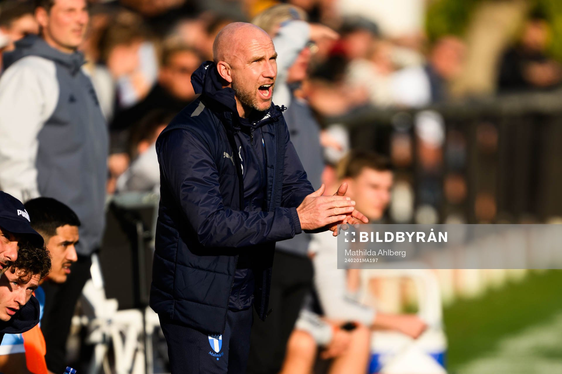 Head coach Henrik Rydström of Malmö FF