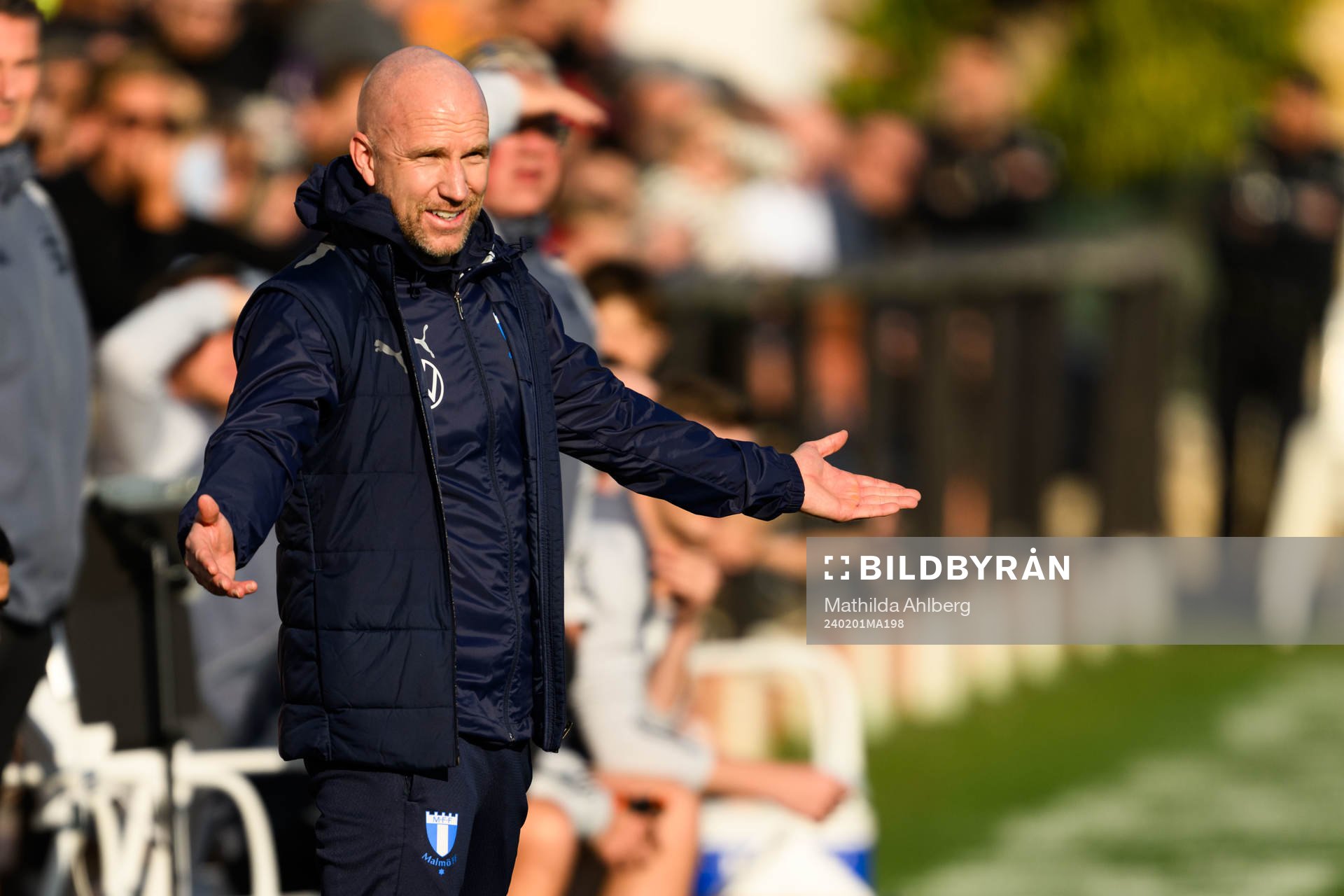 Head coach Henrik Rydström of Malmö FF