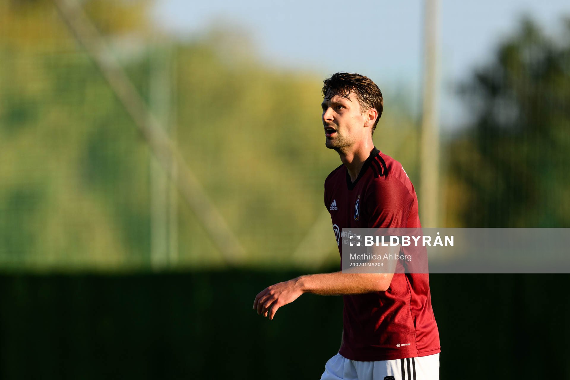 Kaan Kairinen of Sparta Prag during the Friendly match between Malmö FF and Sparta Praha on February 1, 2024 in Marbella. 