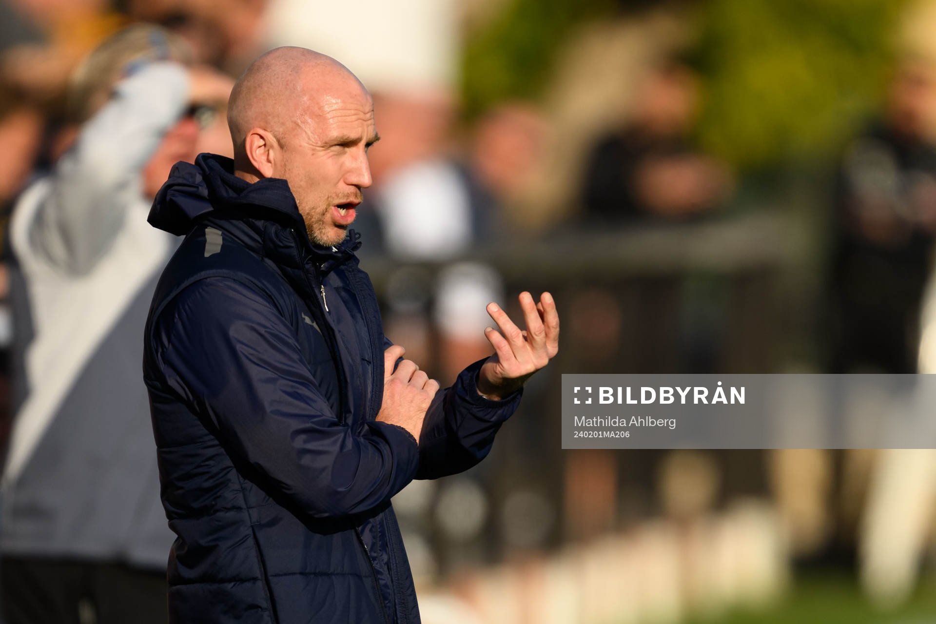 Head coach Henrik Rydström of Malmö FF