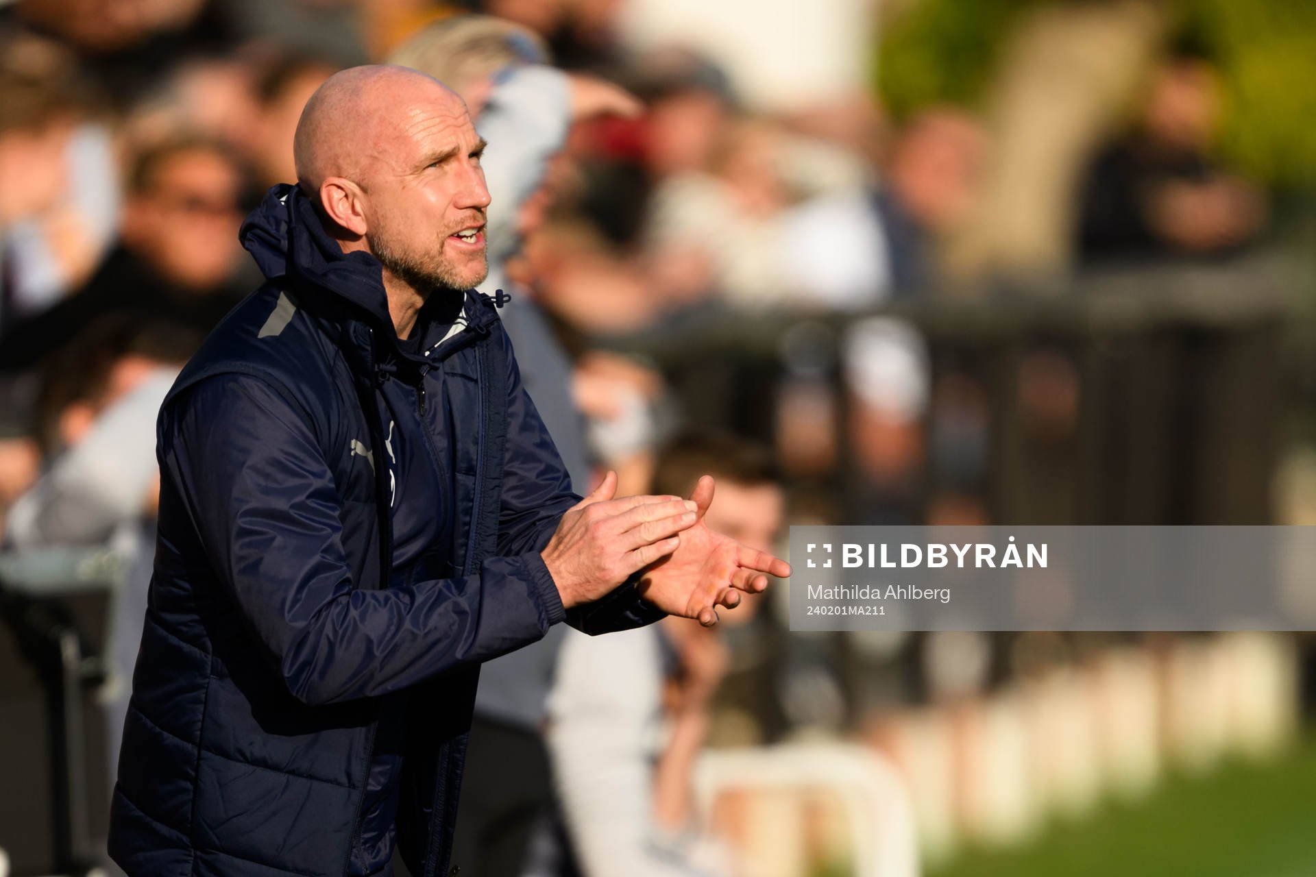 Head coach Henrik Rydström of Malmö FF