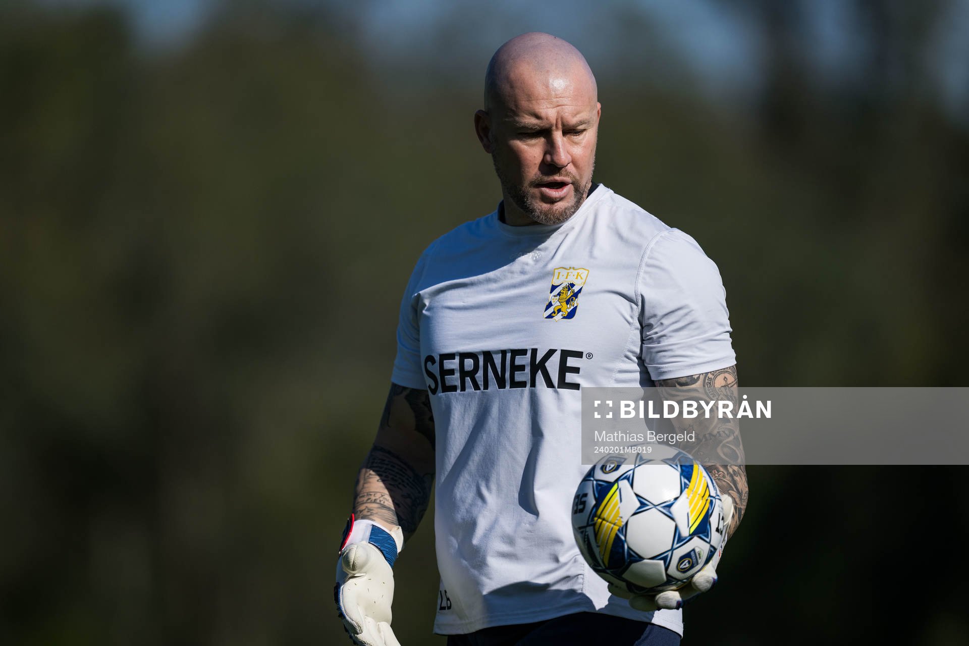 IFK Göteborgs målvaktstränare Lee Baxter