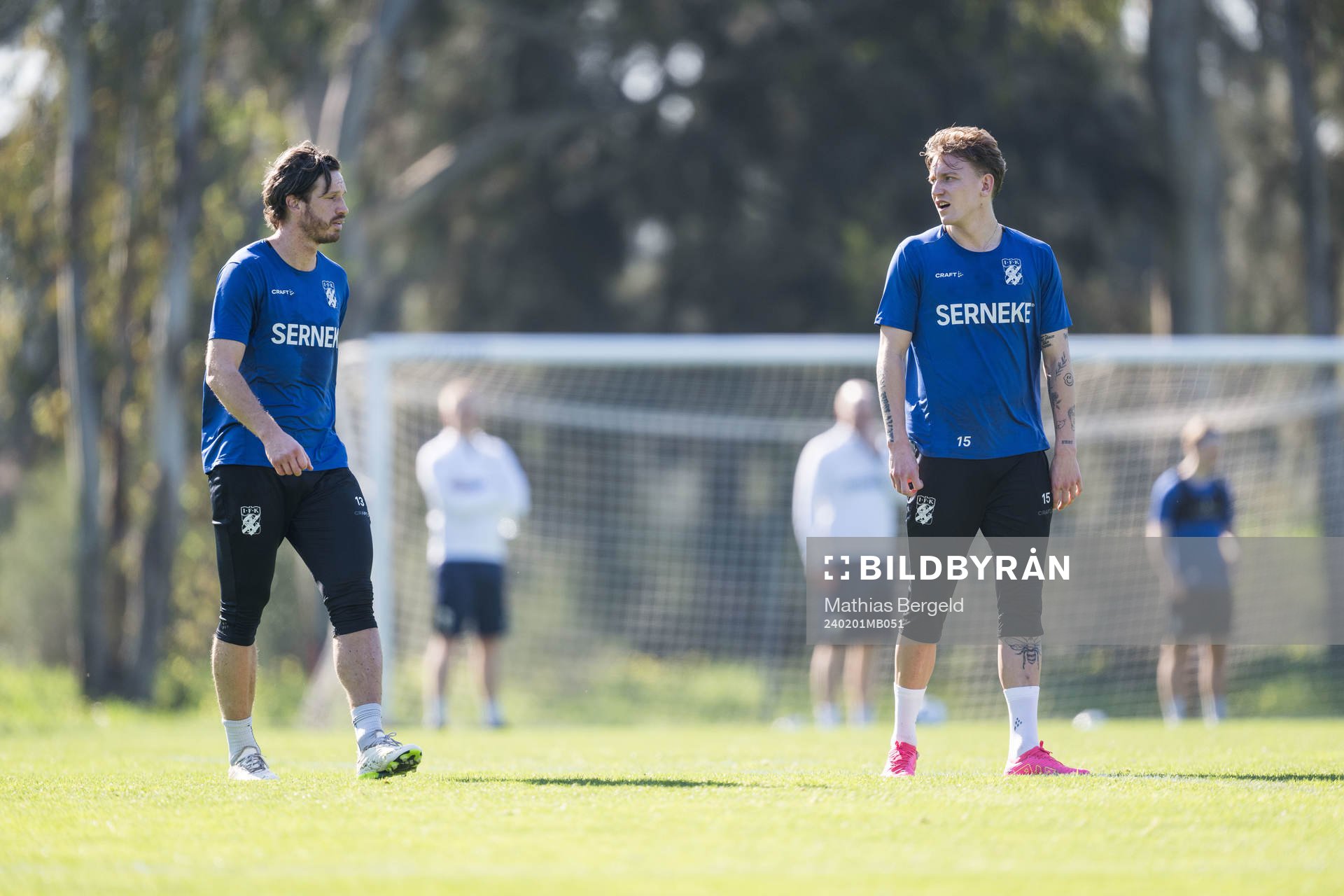 IFK Göteborgs Gustav Svensson och Sebastian Hausner