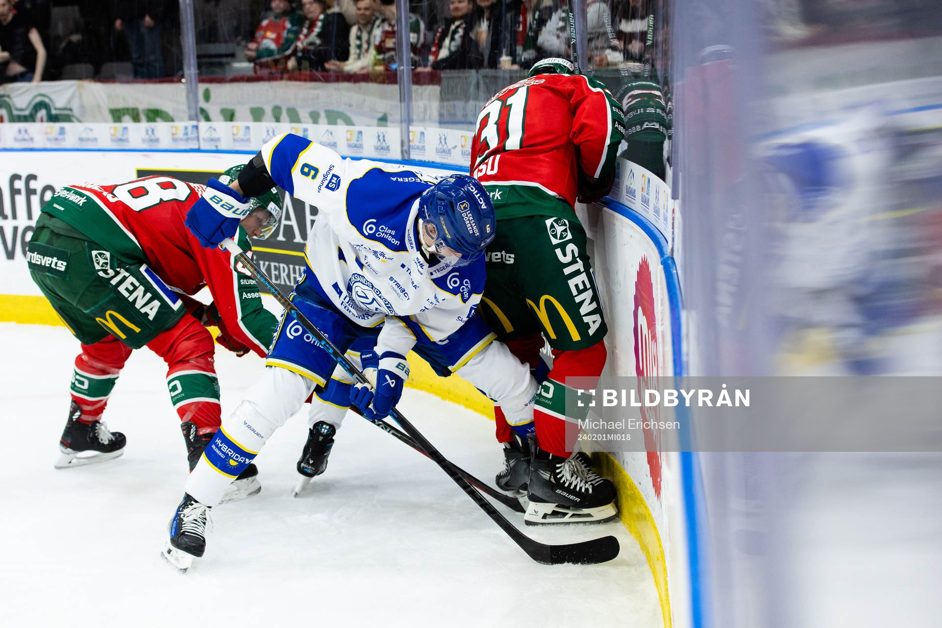 Frölundas Carl Klingberg och Nicklas Lasu
