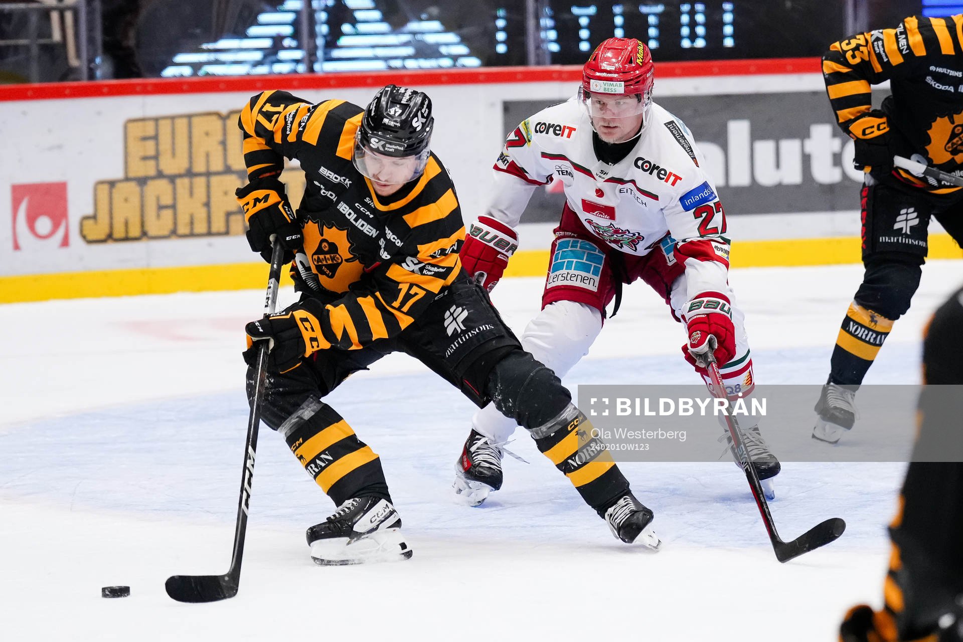 Skellefteås Pär Lindholm och MoDos Niklas Folin