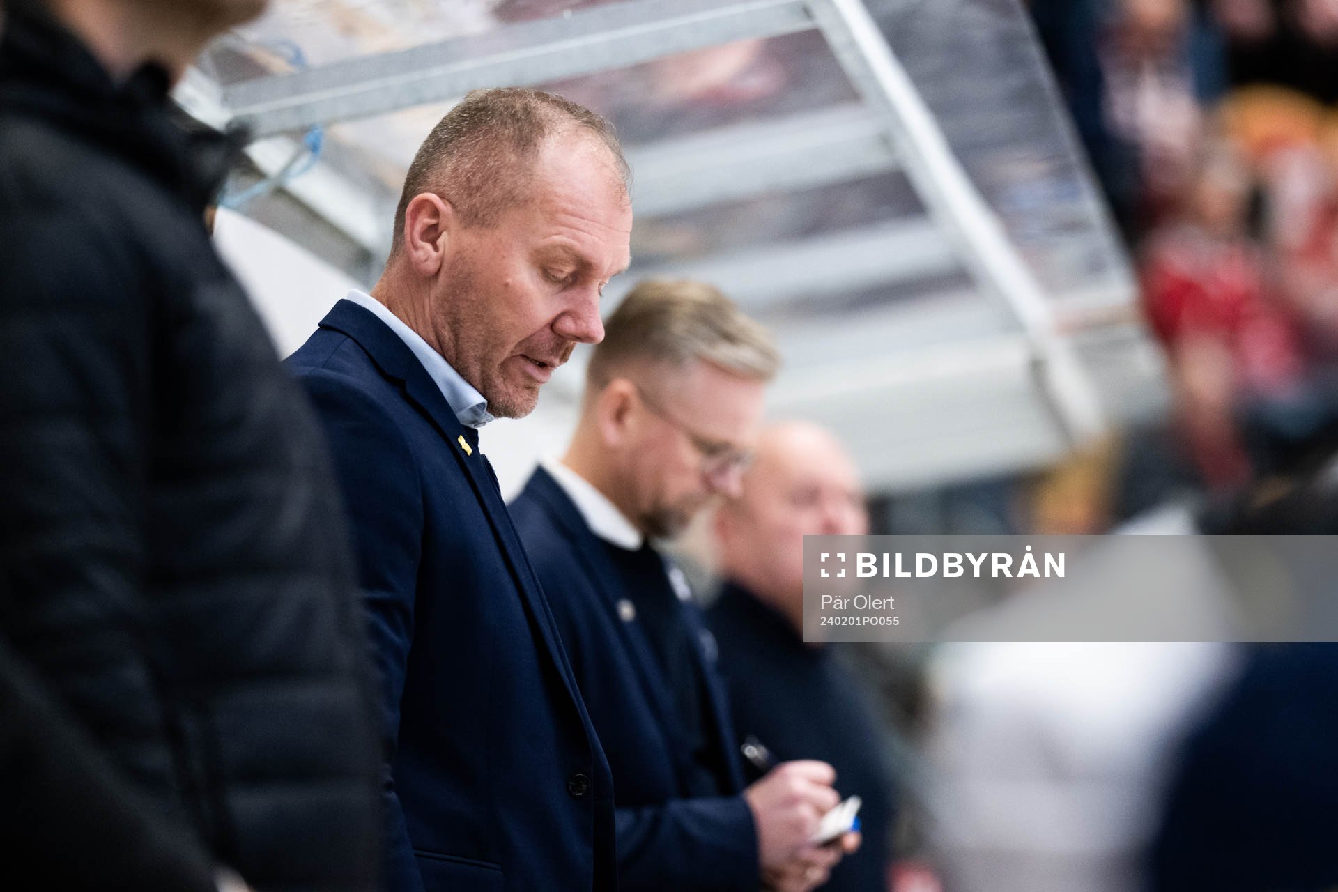 HV71s tränare Johan Lindbom
