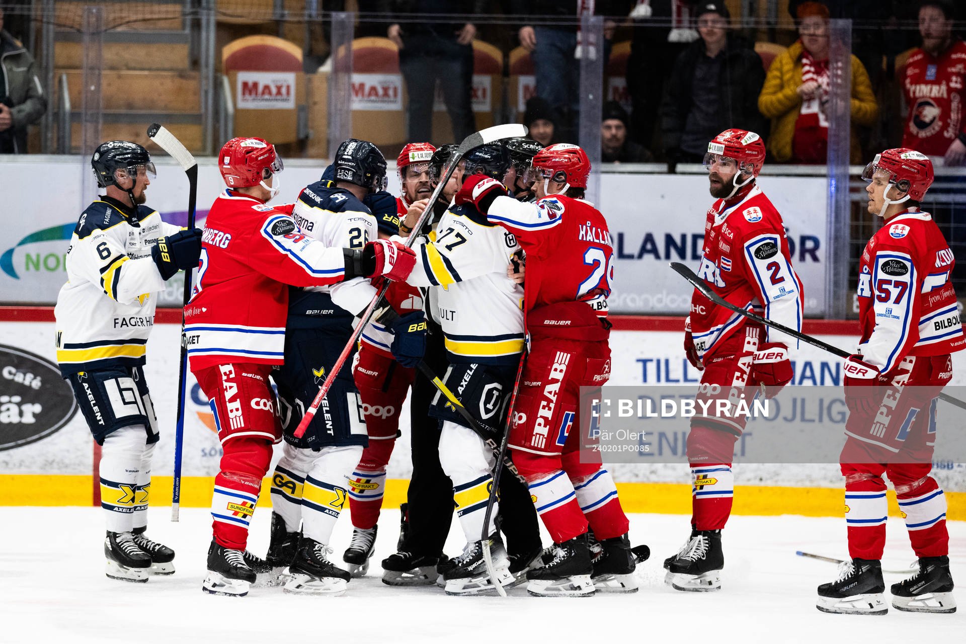HV71 och Timråspelarna är irriterade