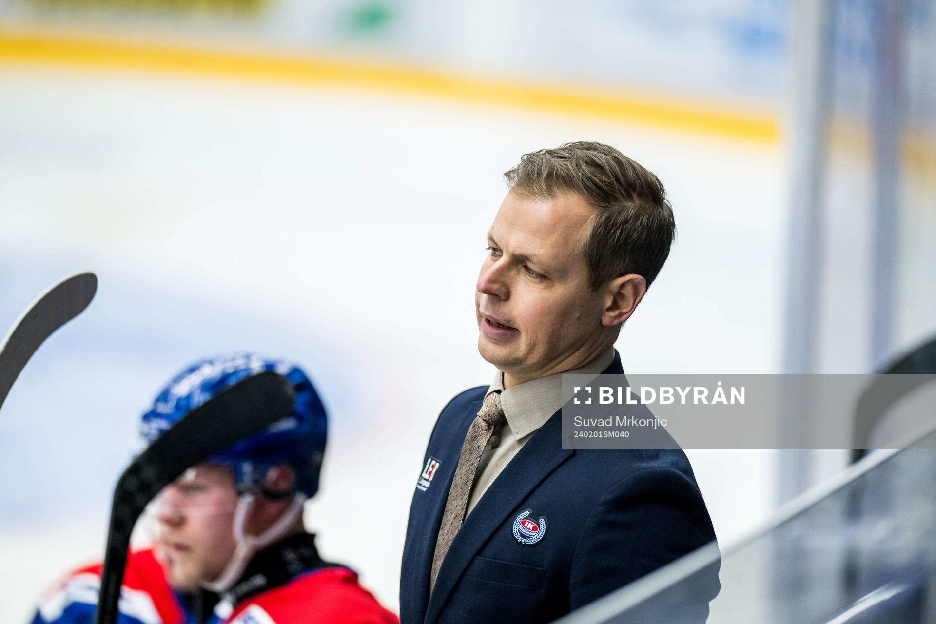 Oskarshamns tränare Martin Filander