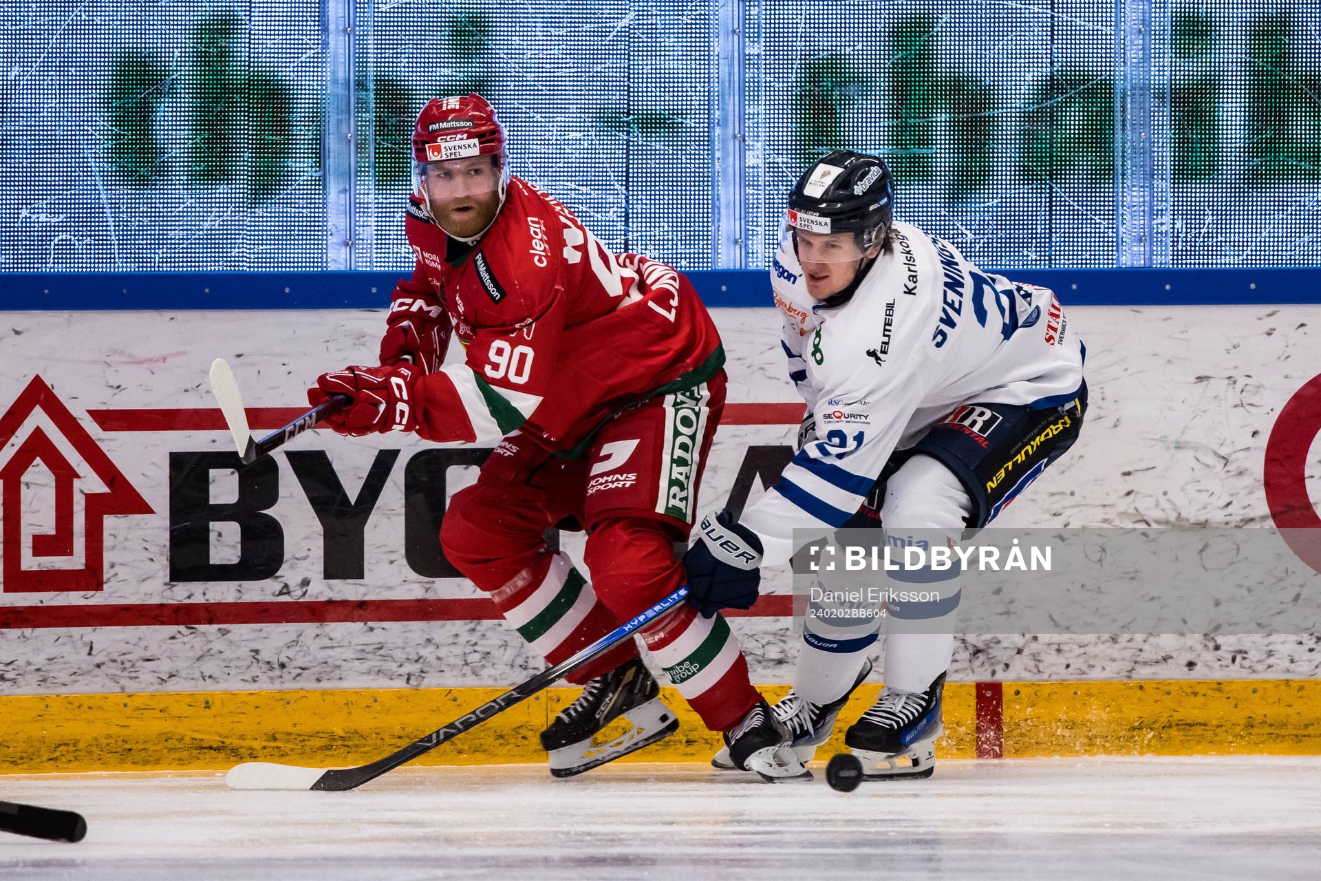 Moras Daniel Ljunggren och Karlskogas Filip Sveningsson