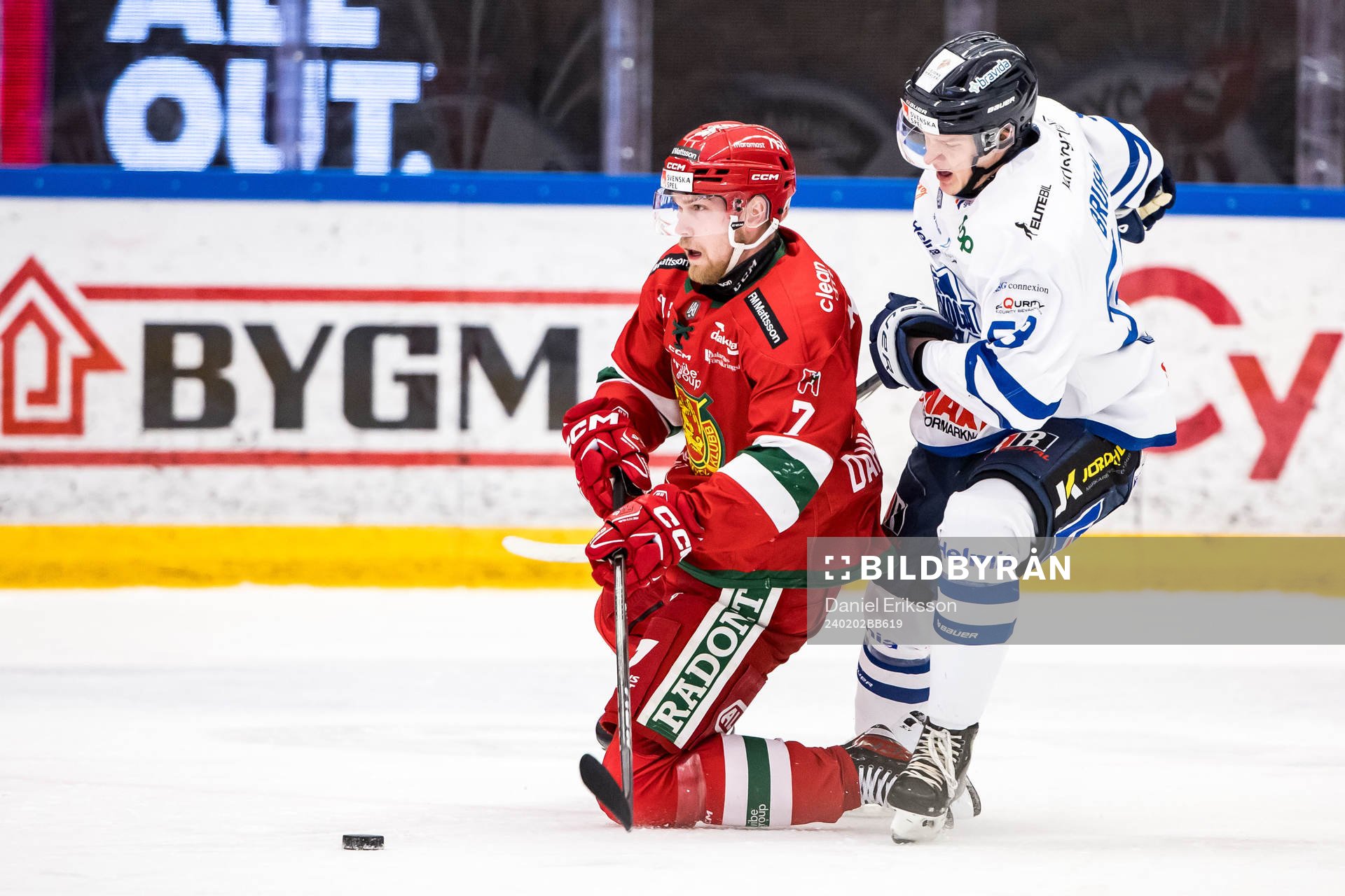 Moras Andre Dahlqvist och Karlskogas Carl Bruhn
