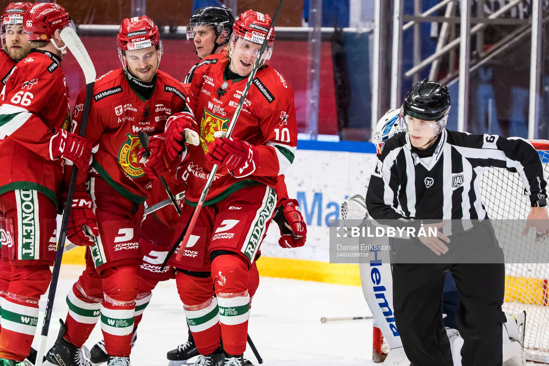 Moras Anthon Eriksson jublar