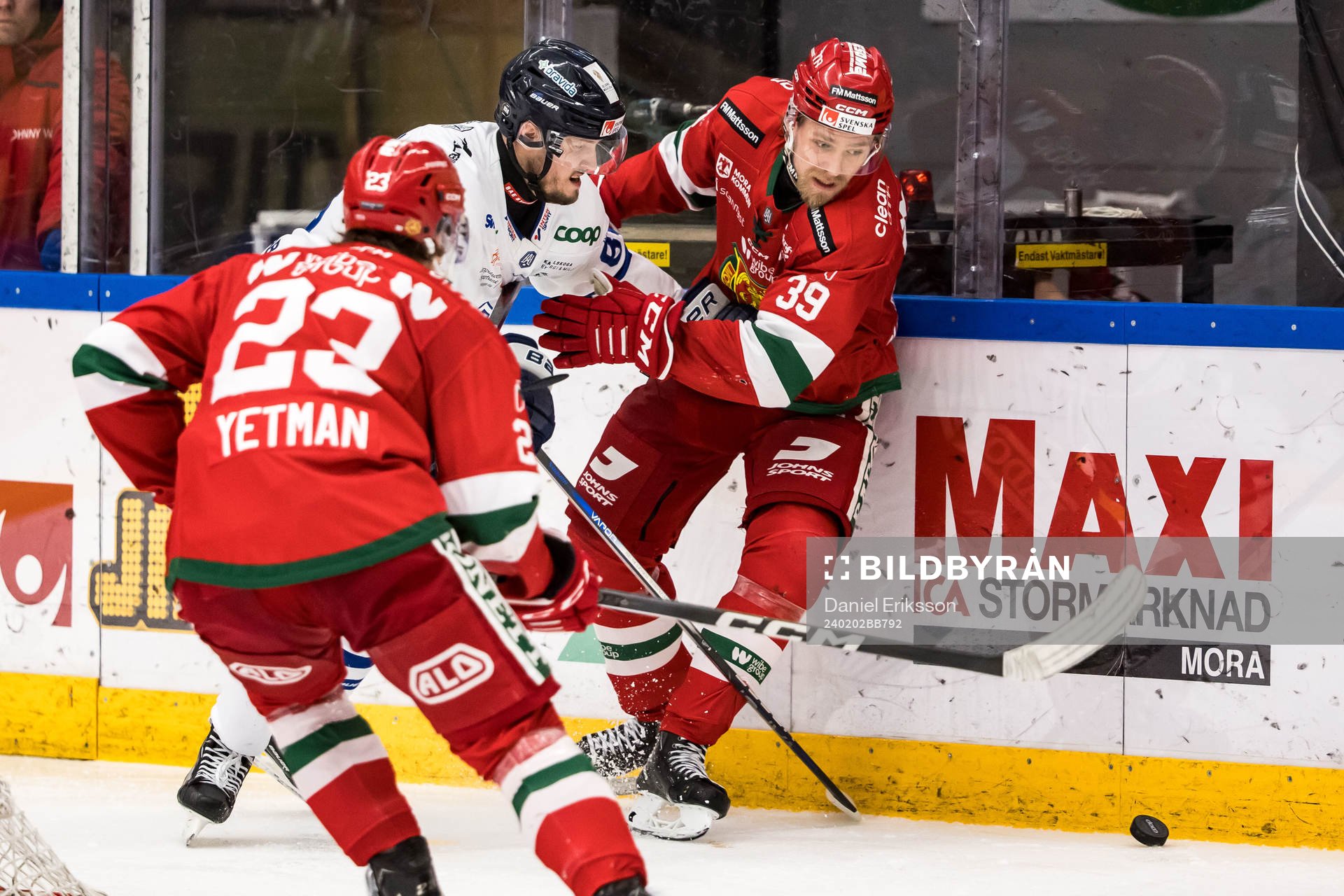 Karlskogas Jesper Kokkonen och Moras Kristoffer Gunnarsson