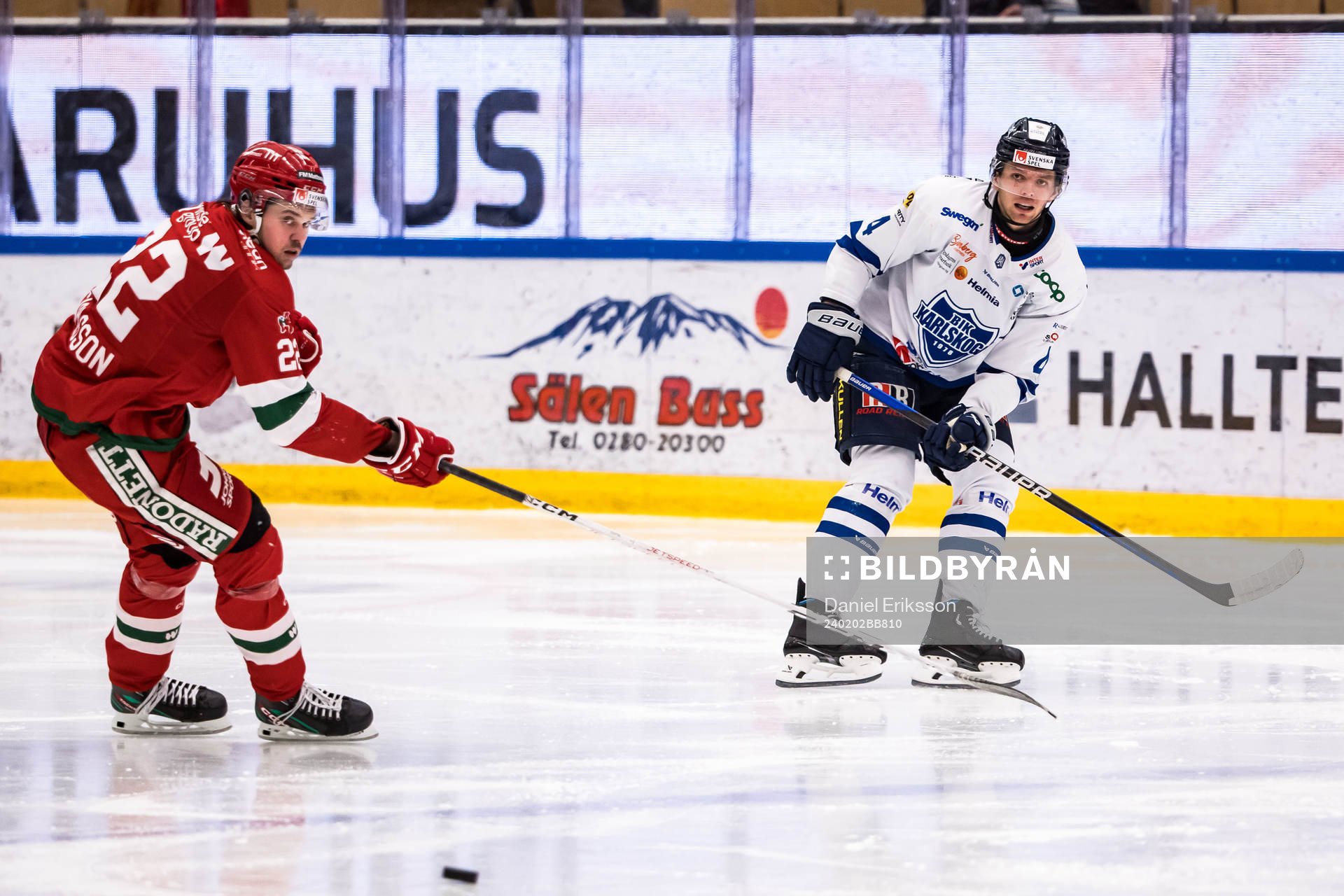 Moras Måns Carlsson och Karlskogas Alexander Leandersson