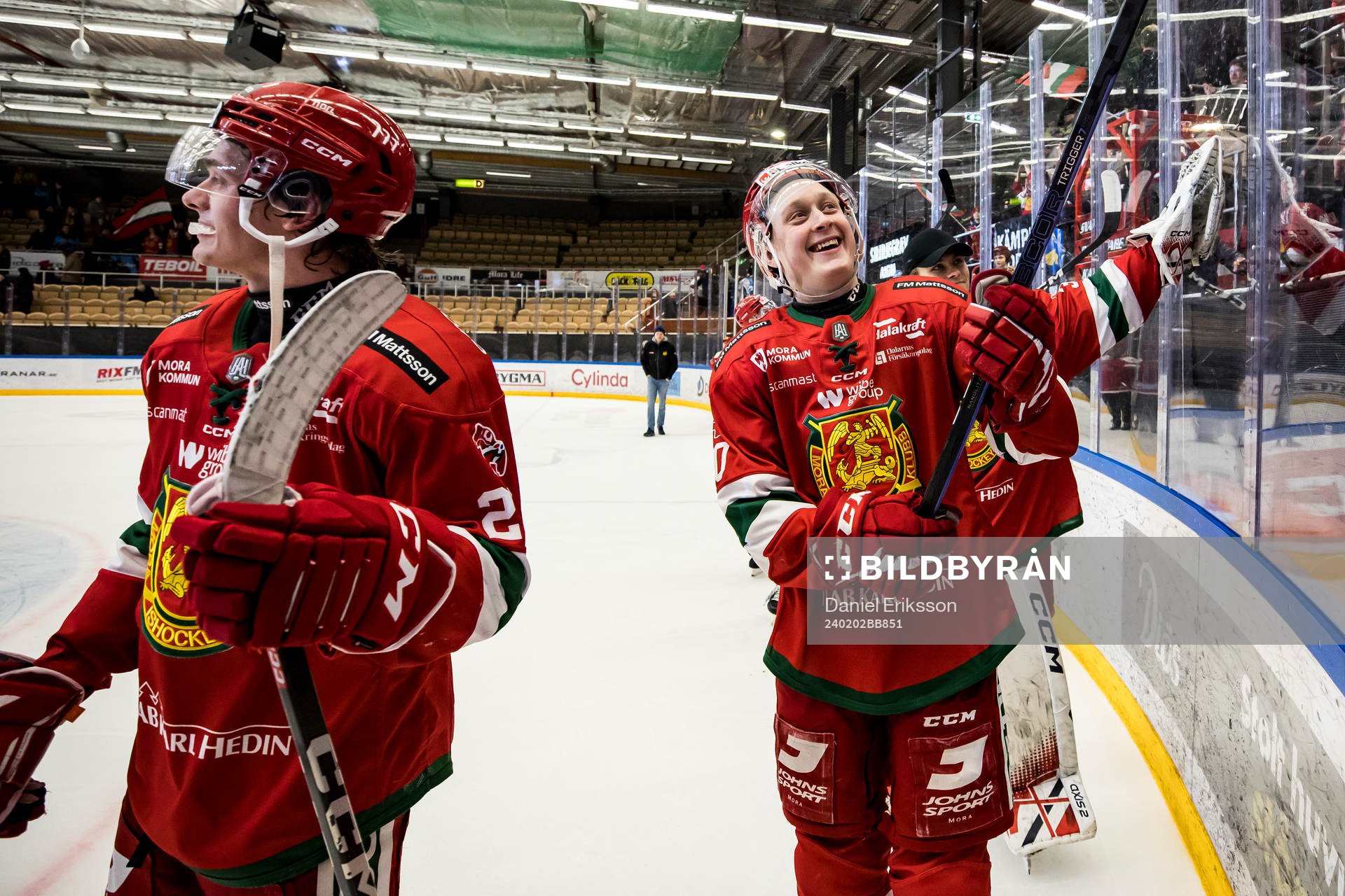 Moras Anthon Eriksson jublar
