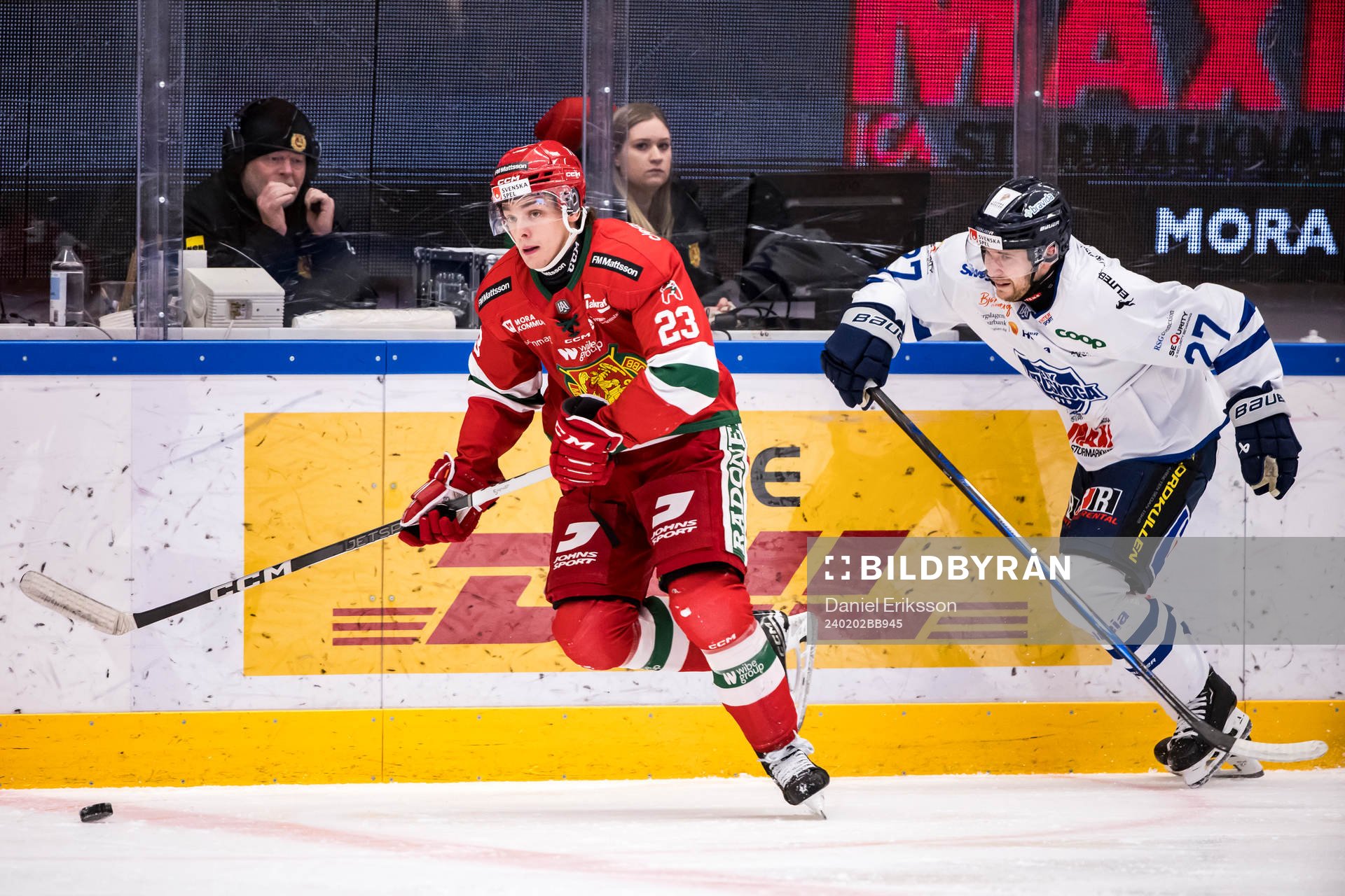 Moras Chad Yetman och Karlskogas Wilhelm Westlund