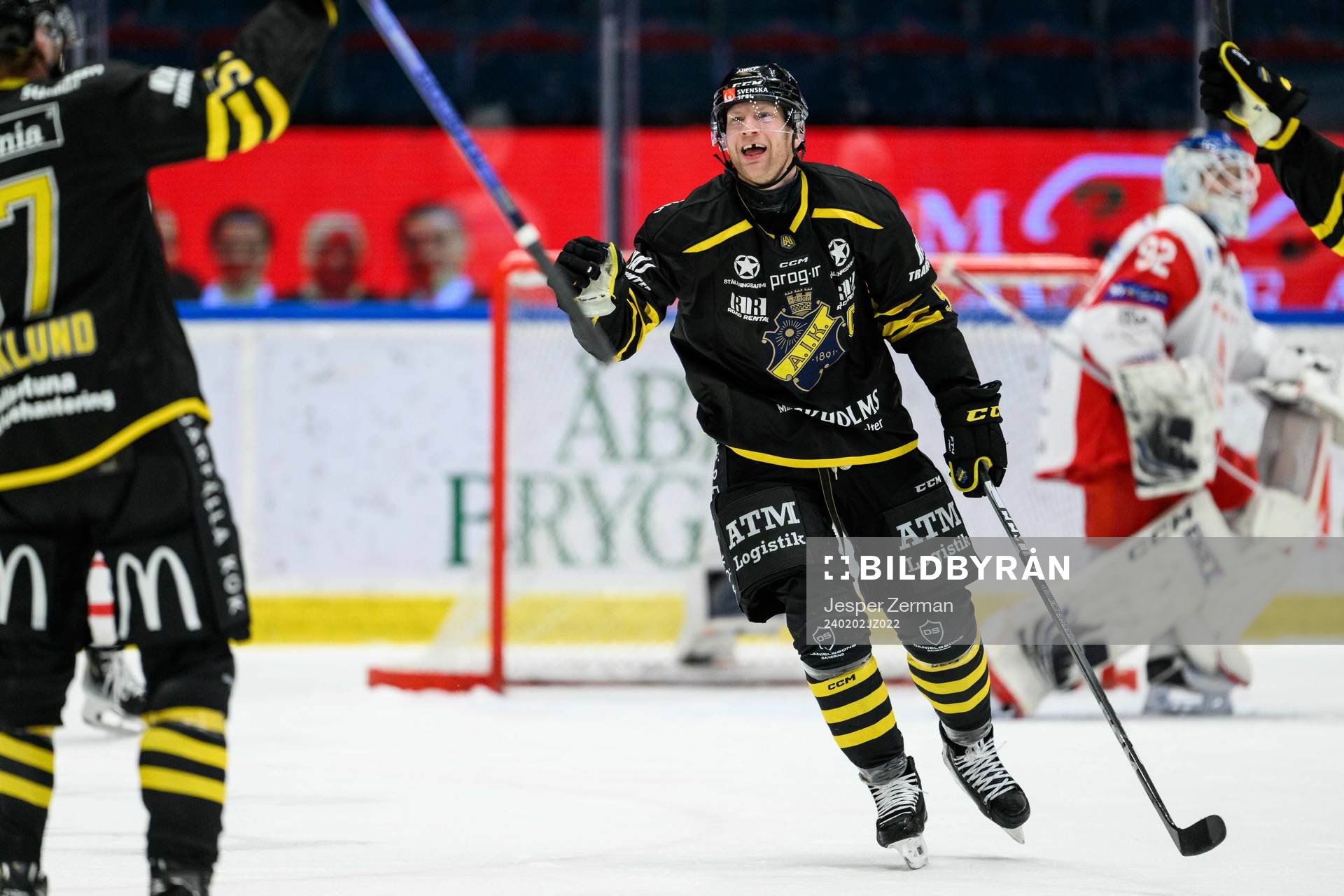 AIKs Richard Gynge jublar