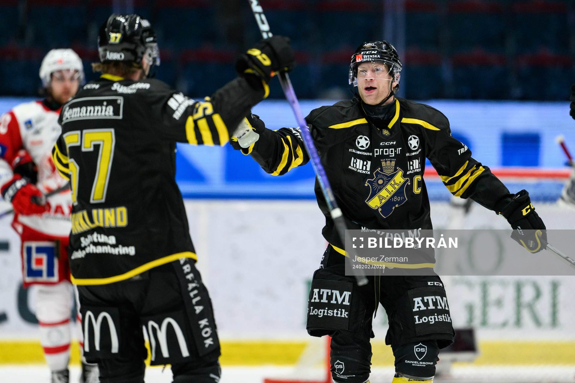AIKs Richard Gynge jublar