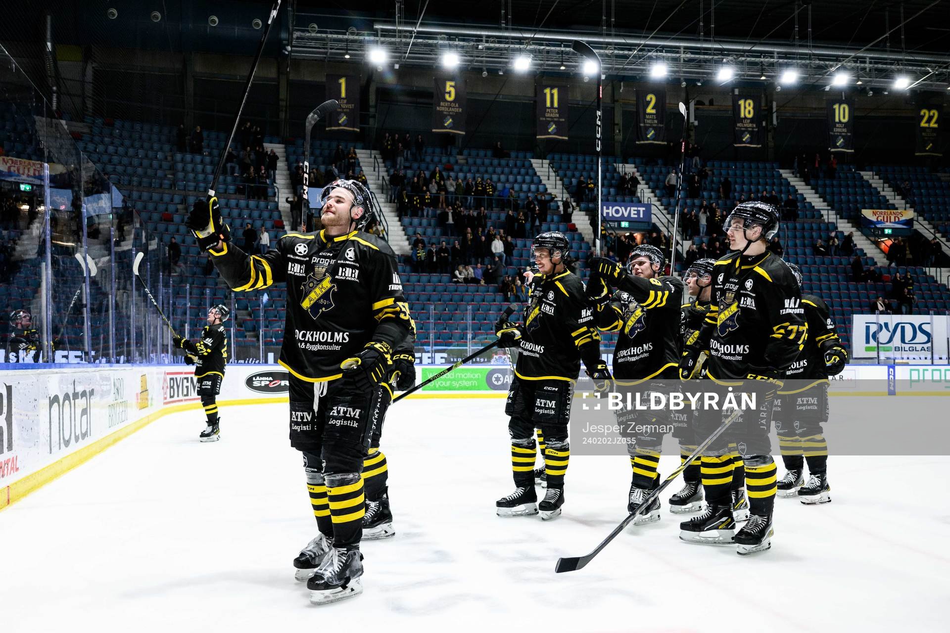 AIKs Hampus Falk jublar