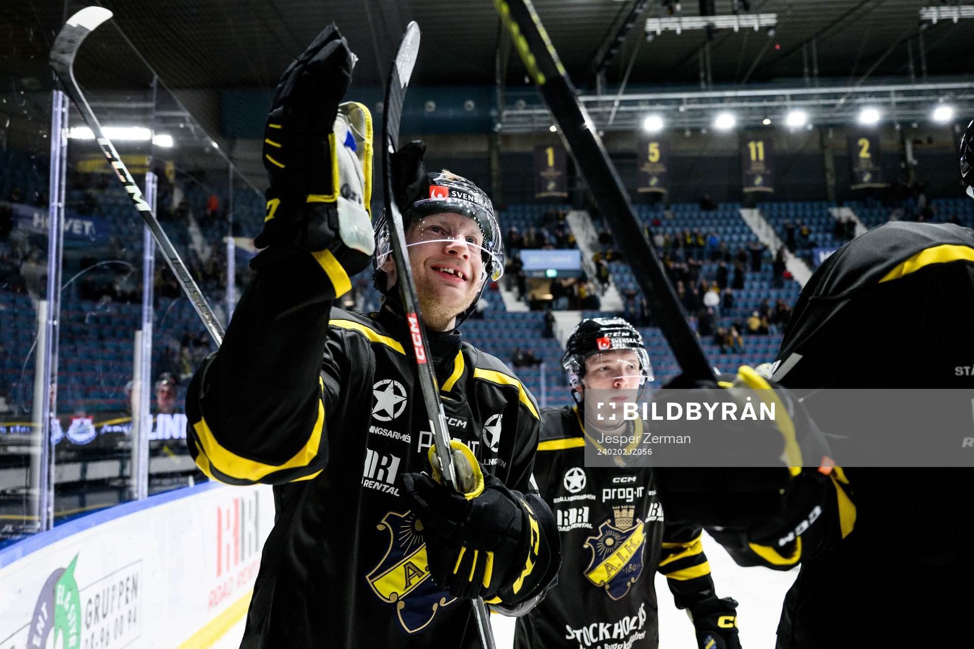 AIKs Richard Gynge jublar