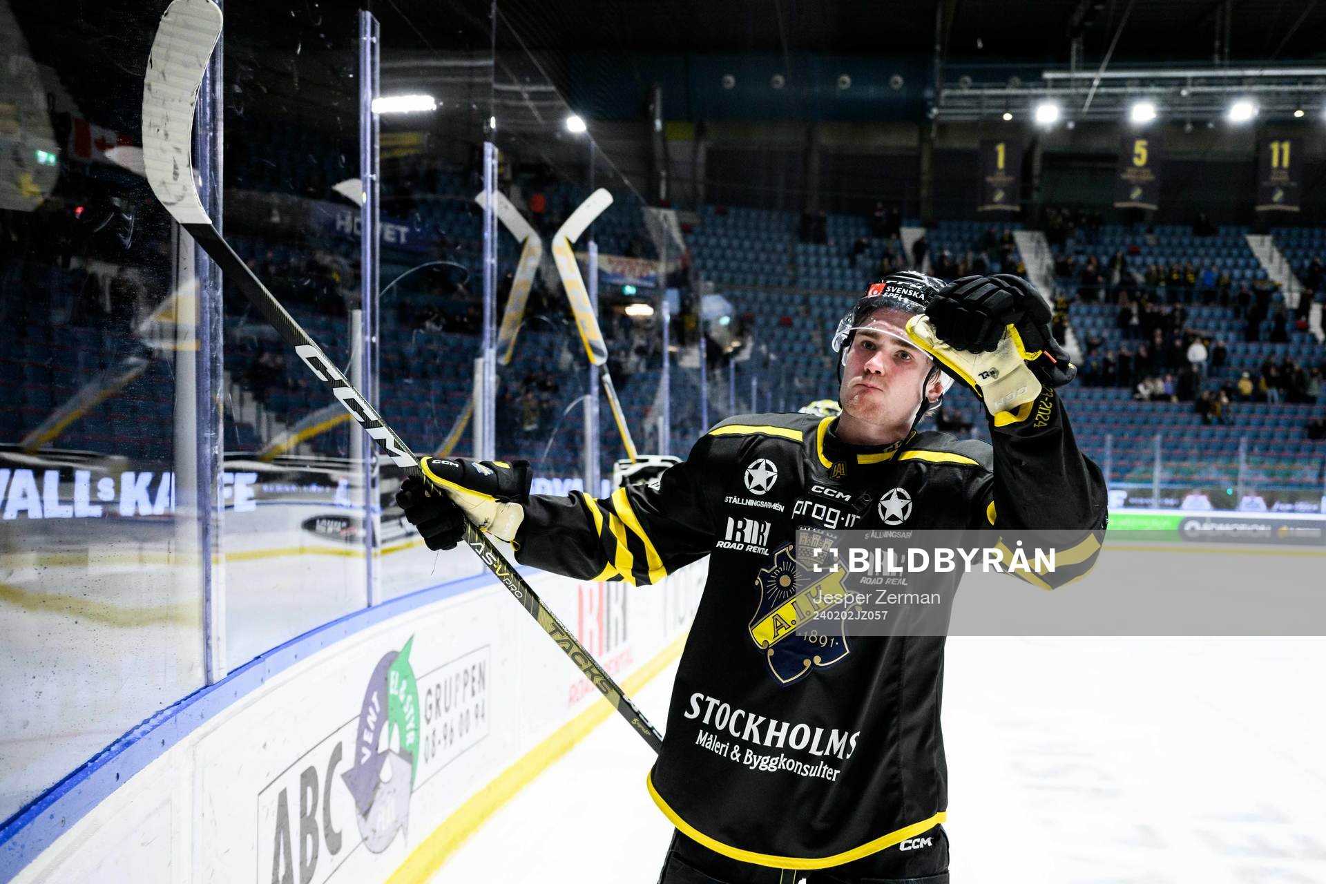 AIKs Christoffer Björk jublar