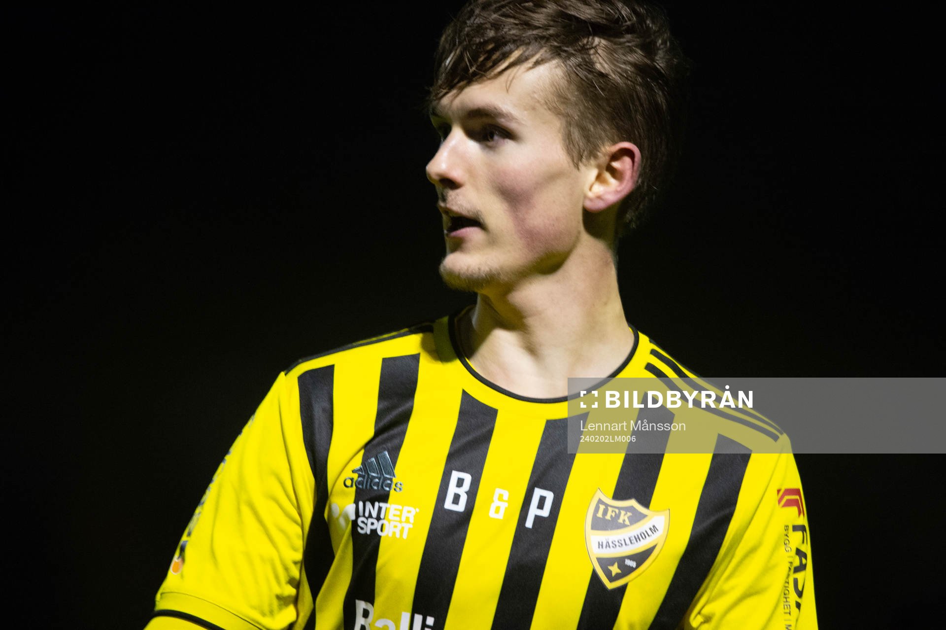 i träningsmatchen mellan IFK Hässleholm och Kristianstads