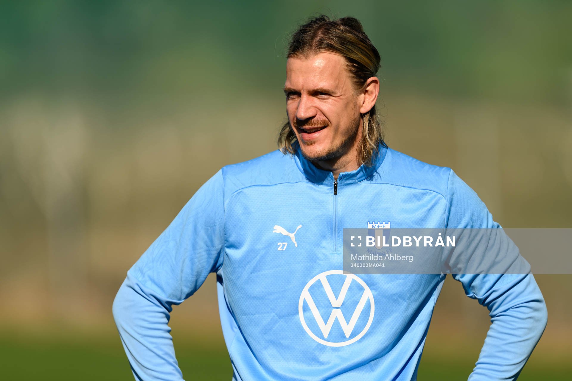 Malmö FFs målvakt Johan Dahlin