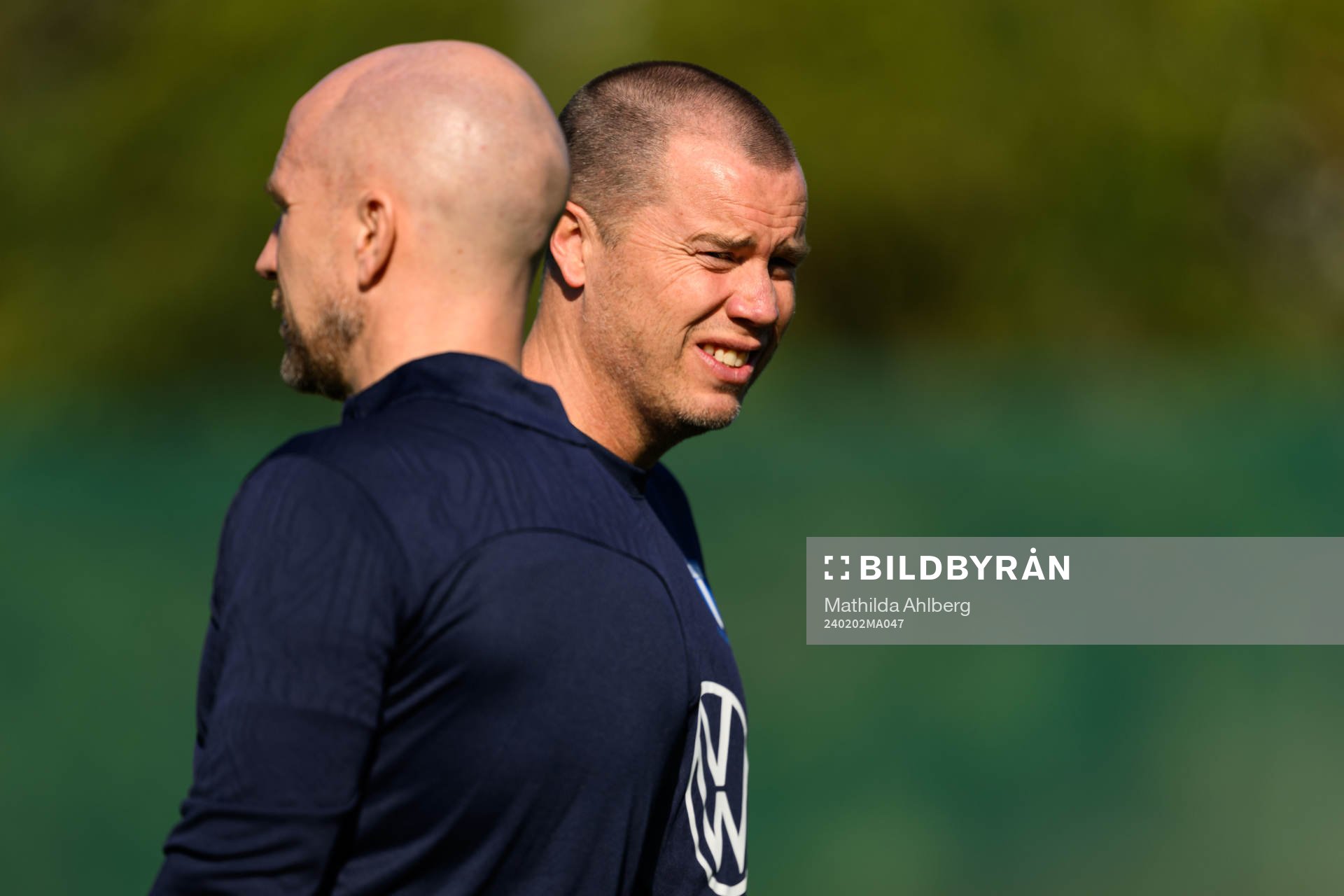 Malmö FFs tränare Henrik Rydström och sportchef Daniel