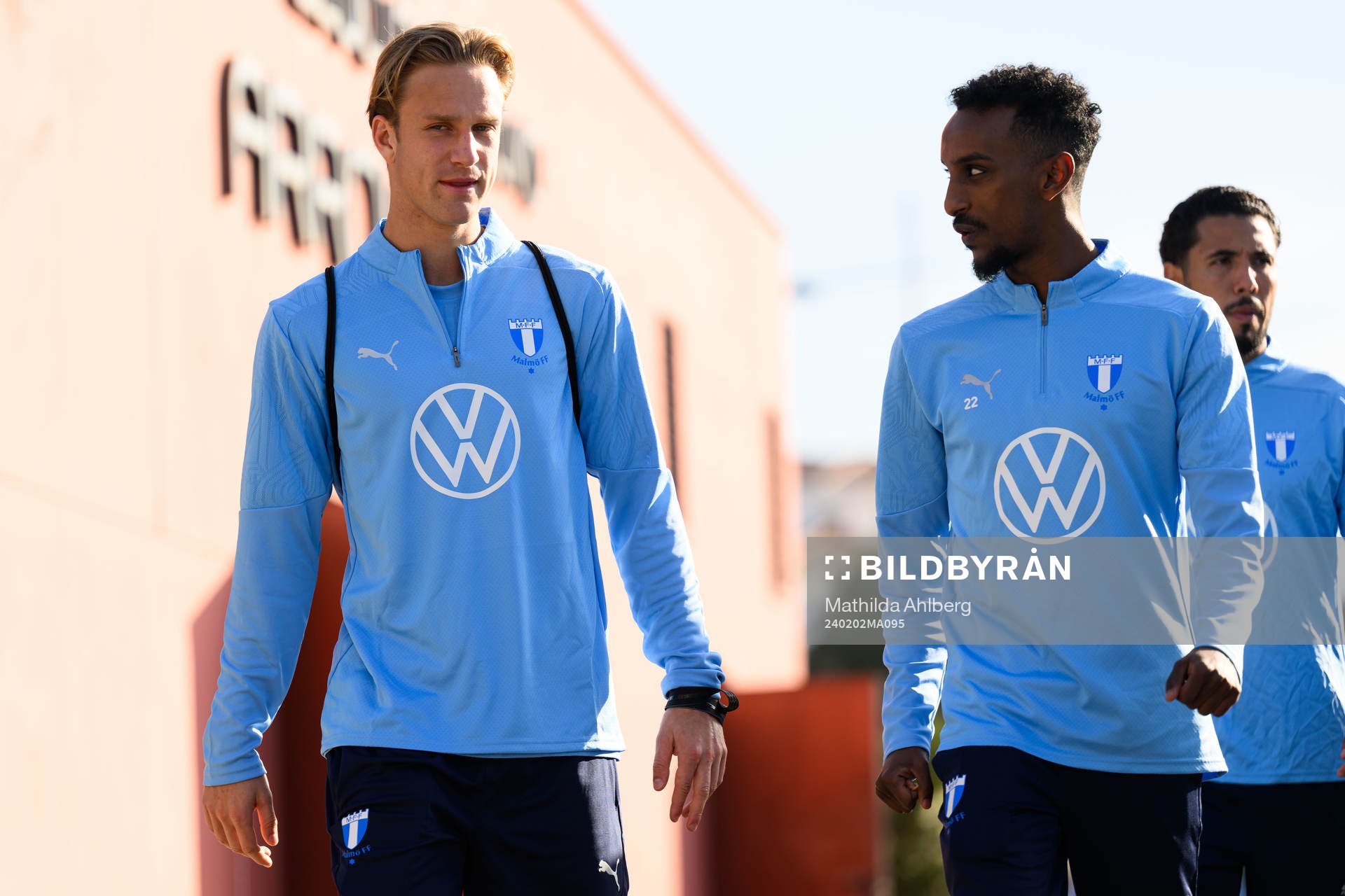 Malmö FFs Erik Botheim och Taha Ali