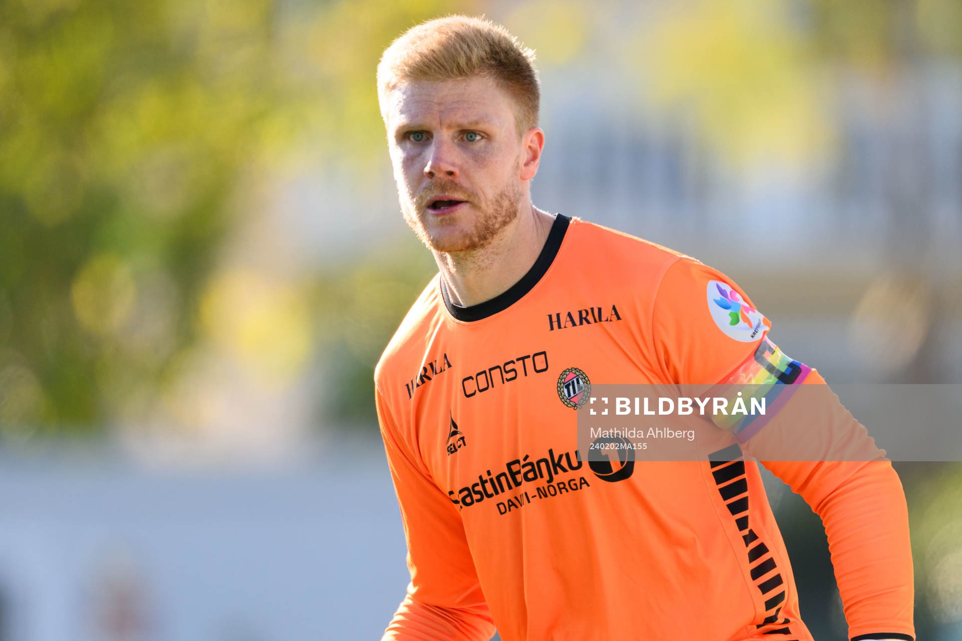 Goalkeeper Jakob Let Haugaard of Tromsø