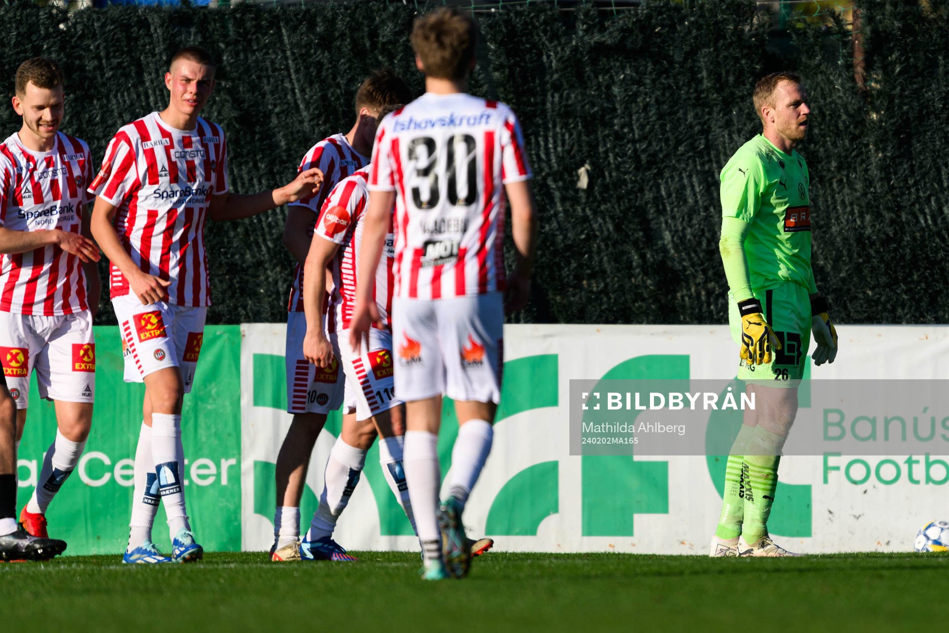 Goalkeeper Peter Abrahamsson of BK Häcken looks dejected