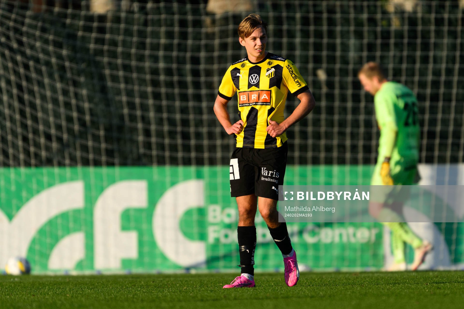 Pontus Dahbo of BK Häcken looks dejected