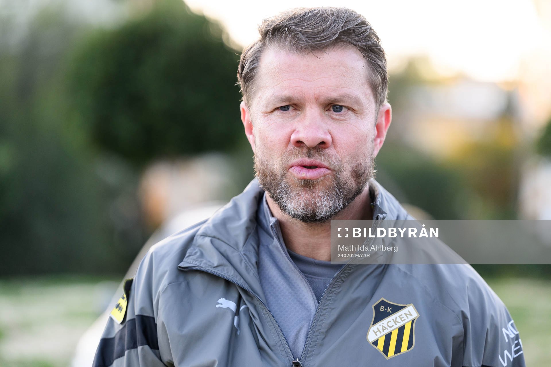 Head coach Pål Arne Johansen of BK Häcken