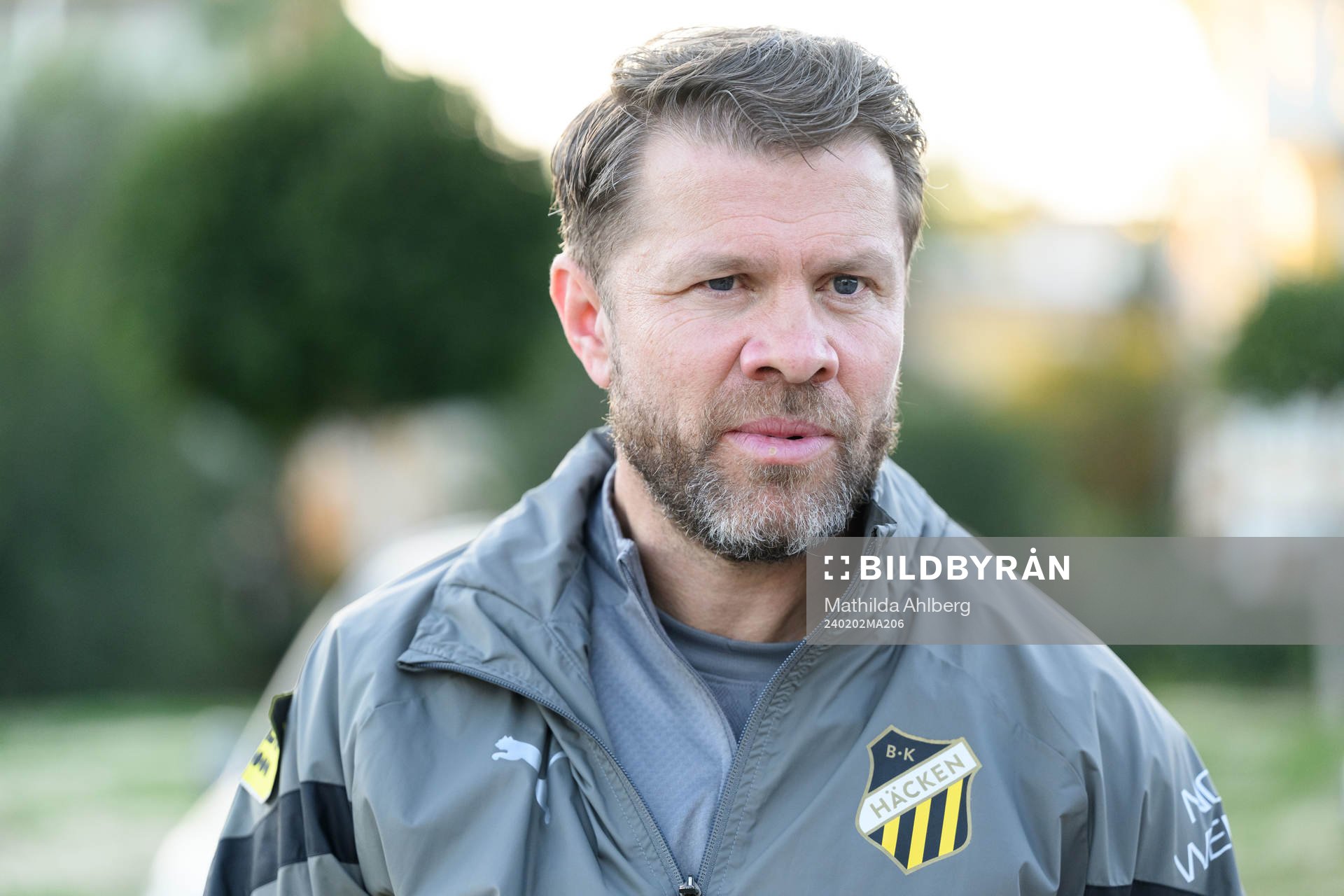 Head coach Pål Arne Johansen of BK Häcken