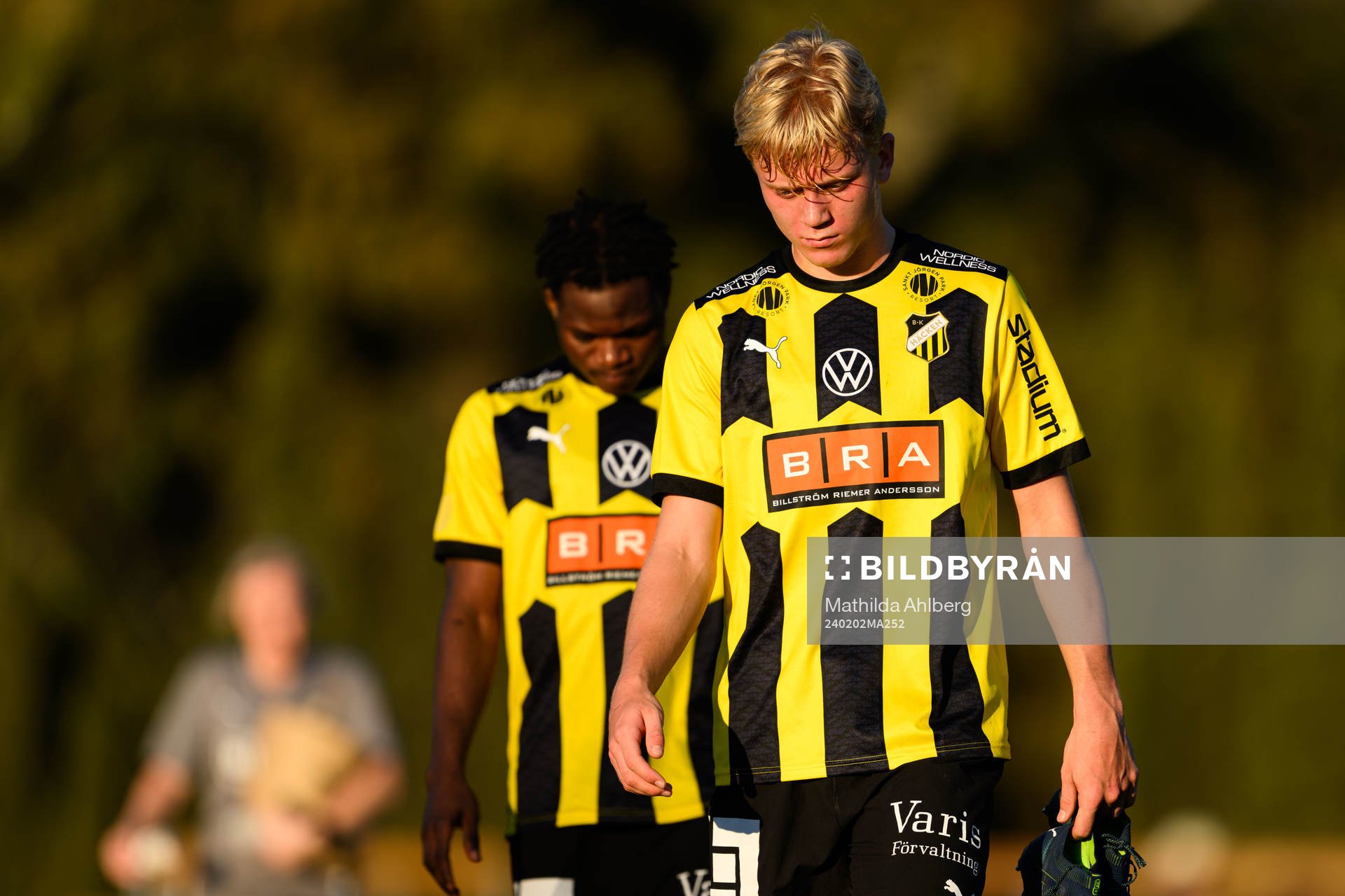 Isak Brusberg of BK Häcken after the Friendly match between Tromsø and BK Häcken on February 2, 2024 in Marbella . 