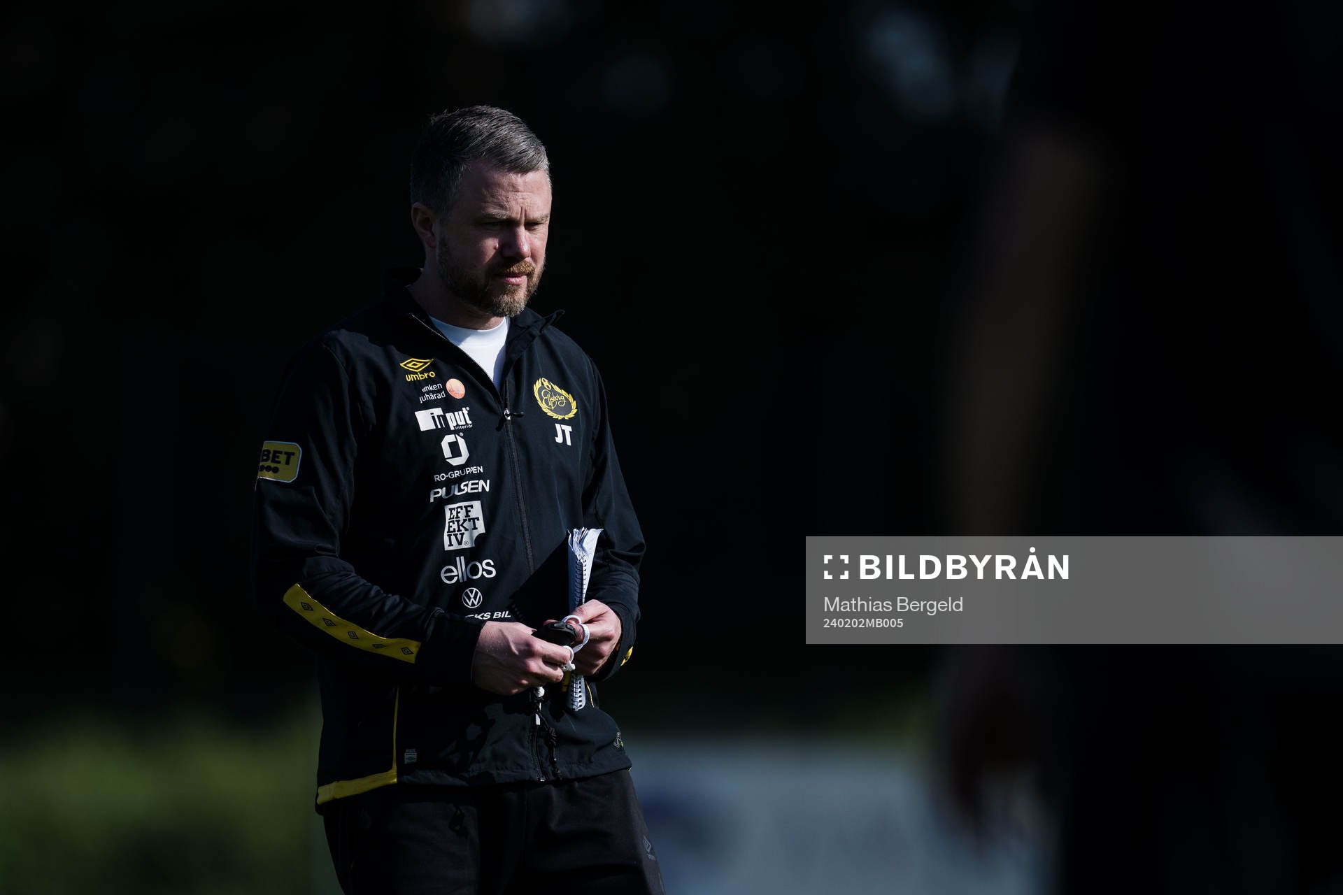 Elfsborgs manager Jimmy Thelin