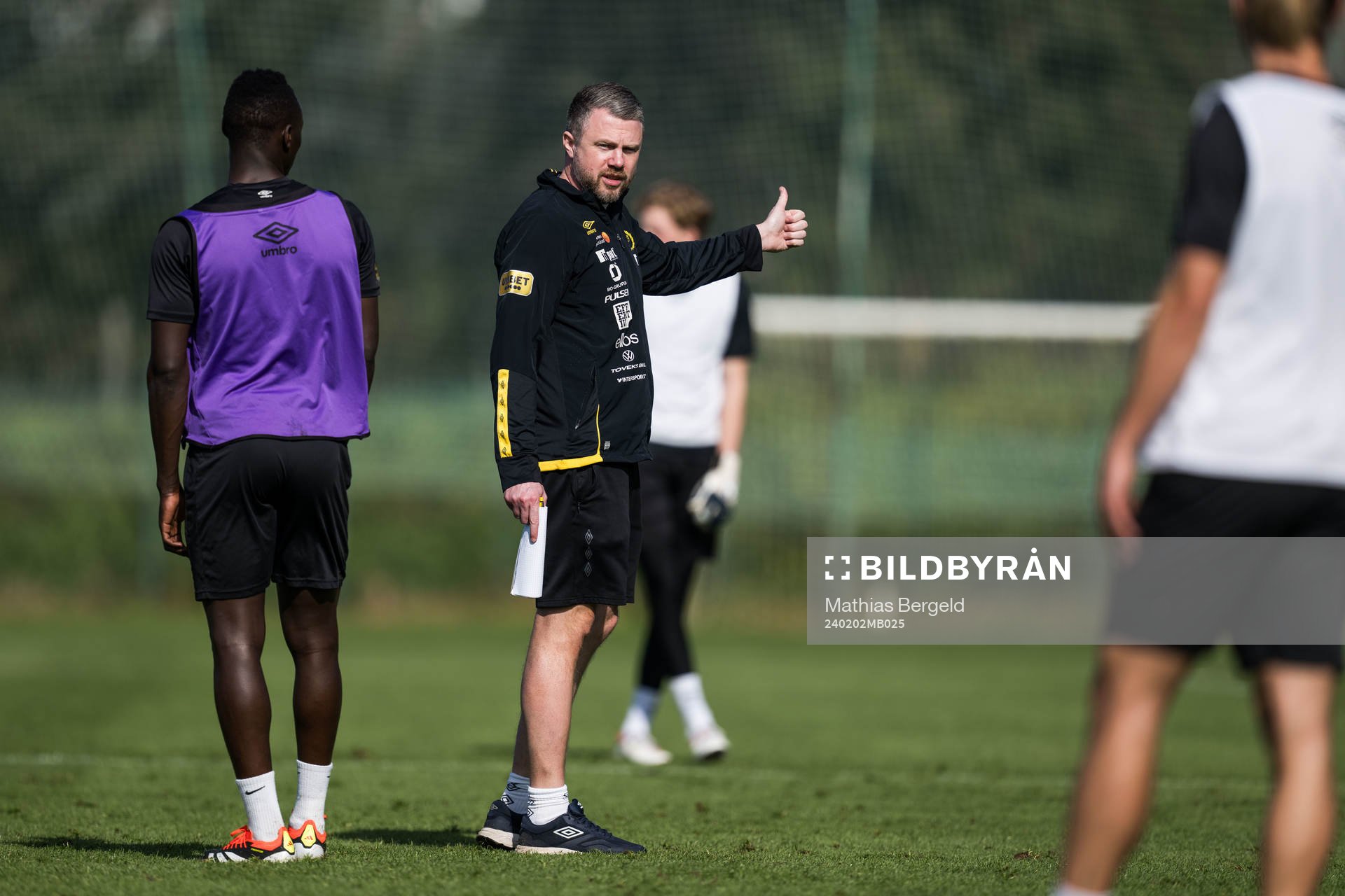 Elfsborgs manager Jimmy Thelin