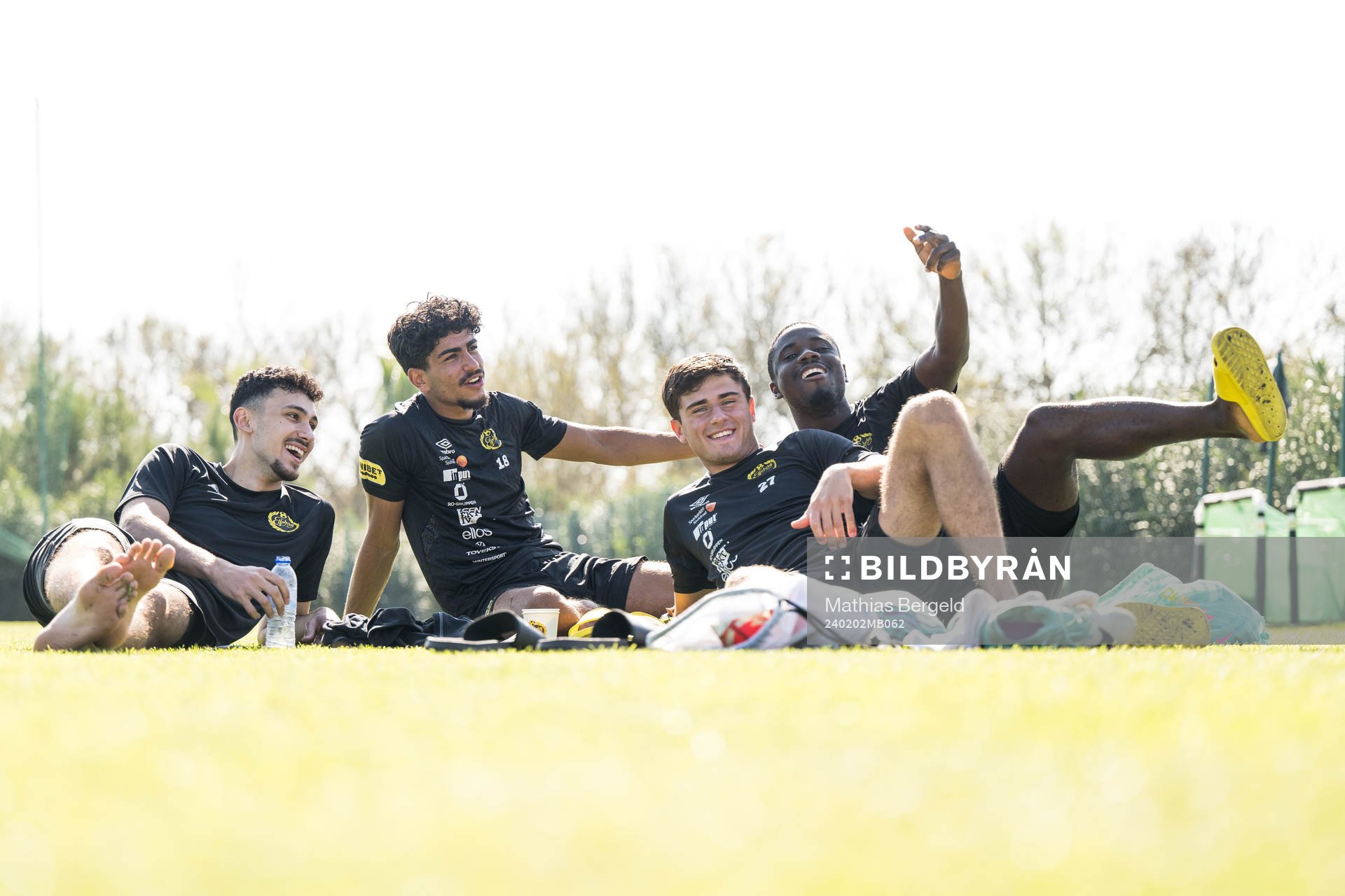 Elfsborgs Dion Krasniqi, Ahmed Qasem, Besfort Zeneli och
