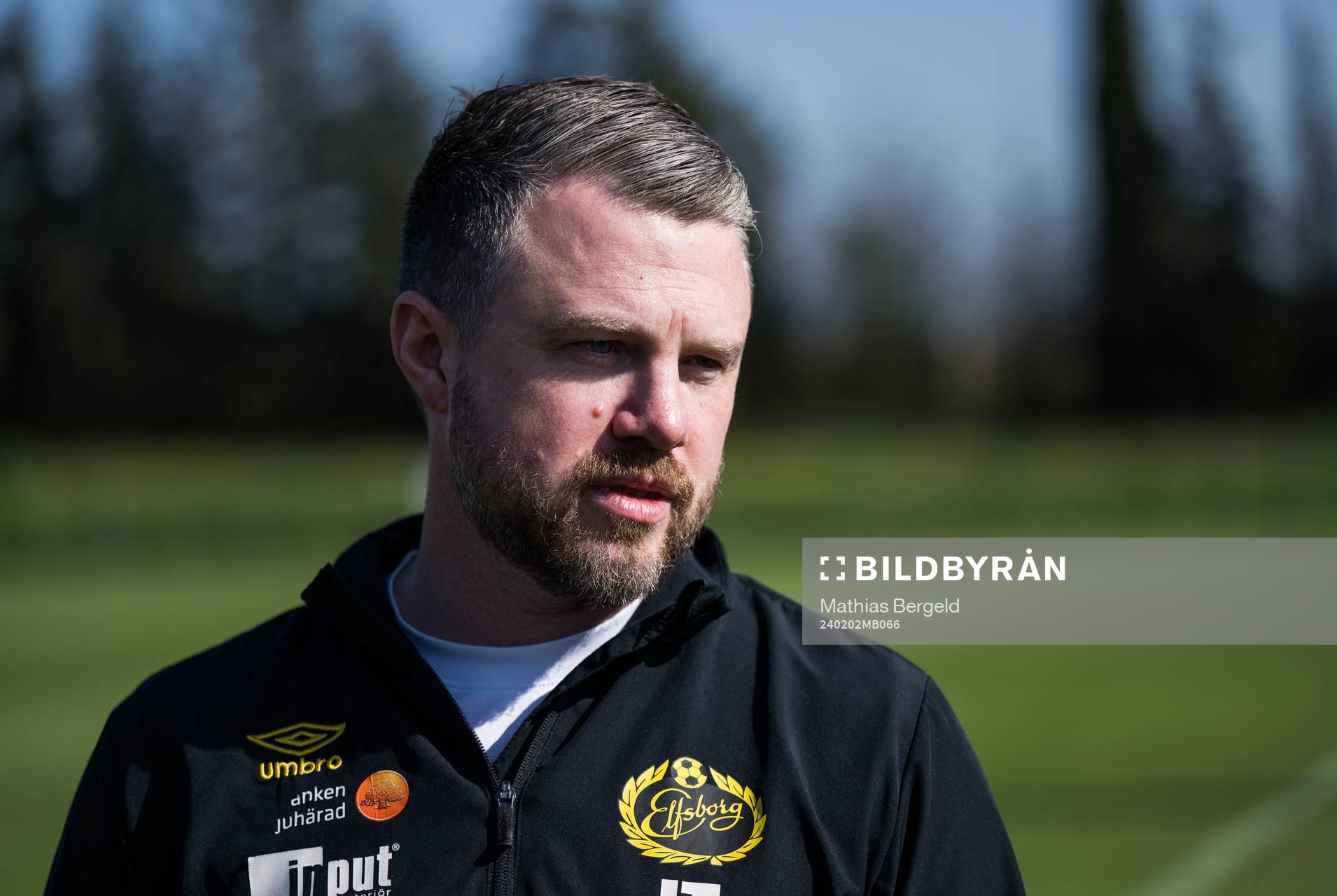 Elfsborgs manager Jimmy Thelin