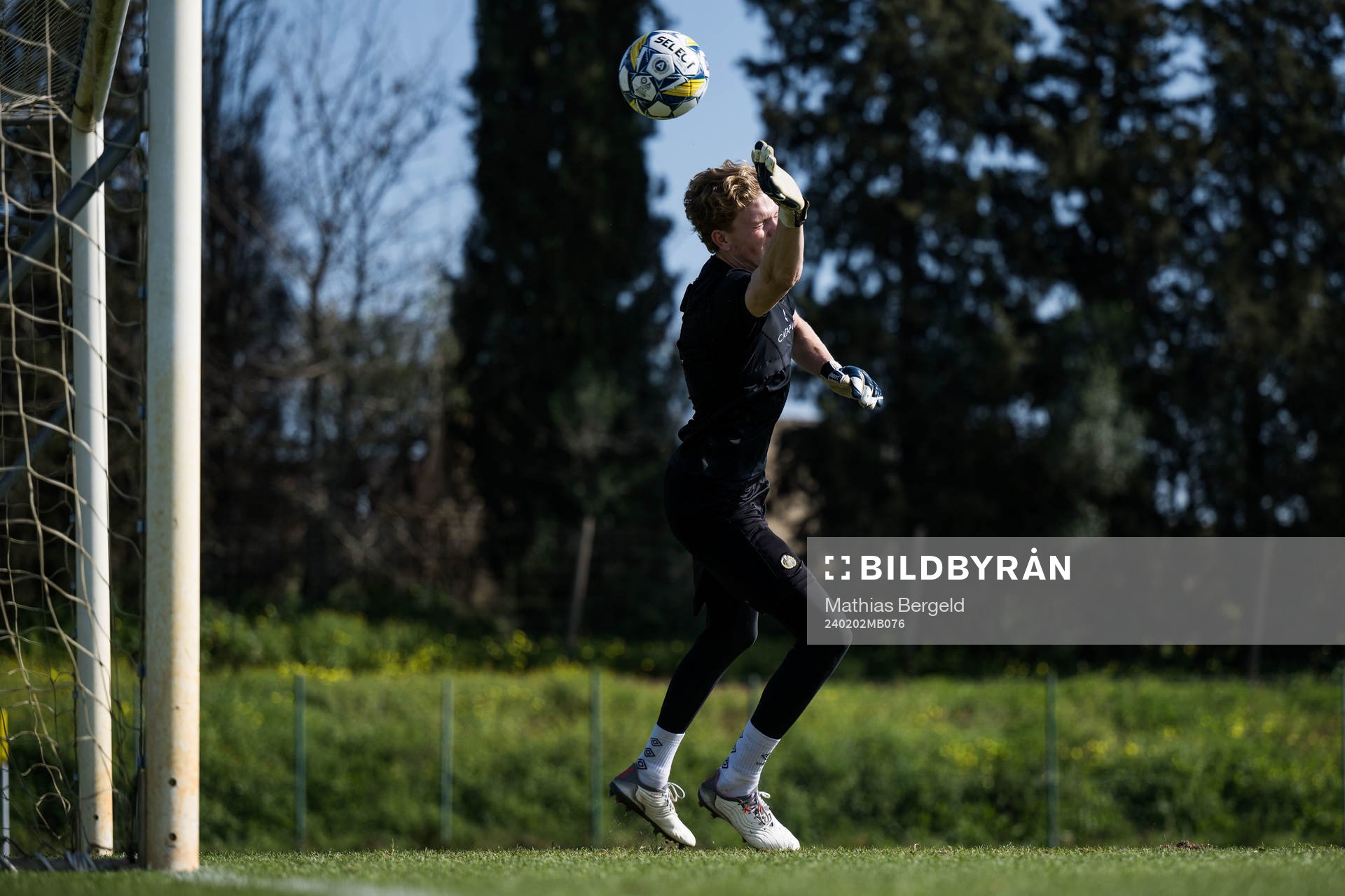 Elfsborgs målvakt Lucas Söderberg