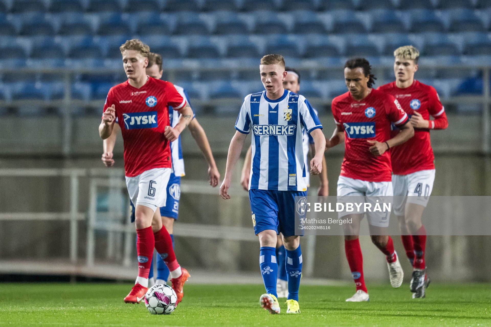 Benjamin Brantlind of IFK Göteborg looks dejected
