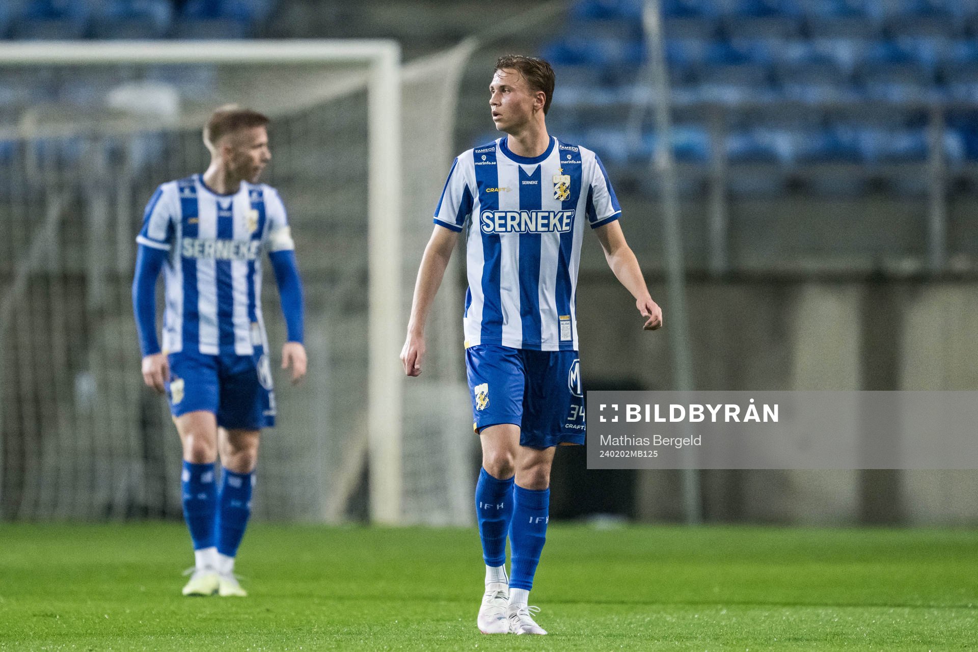 Vilmer Tyrén of IFK Göteborg looks dejected
