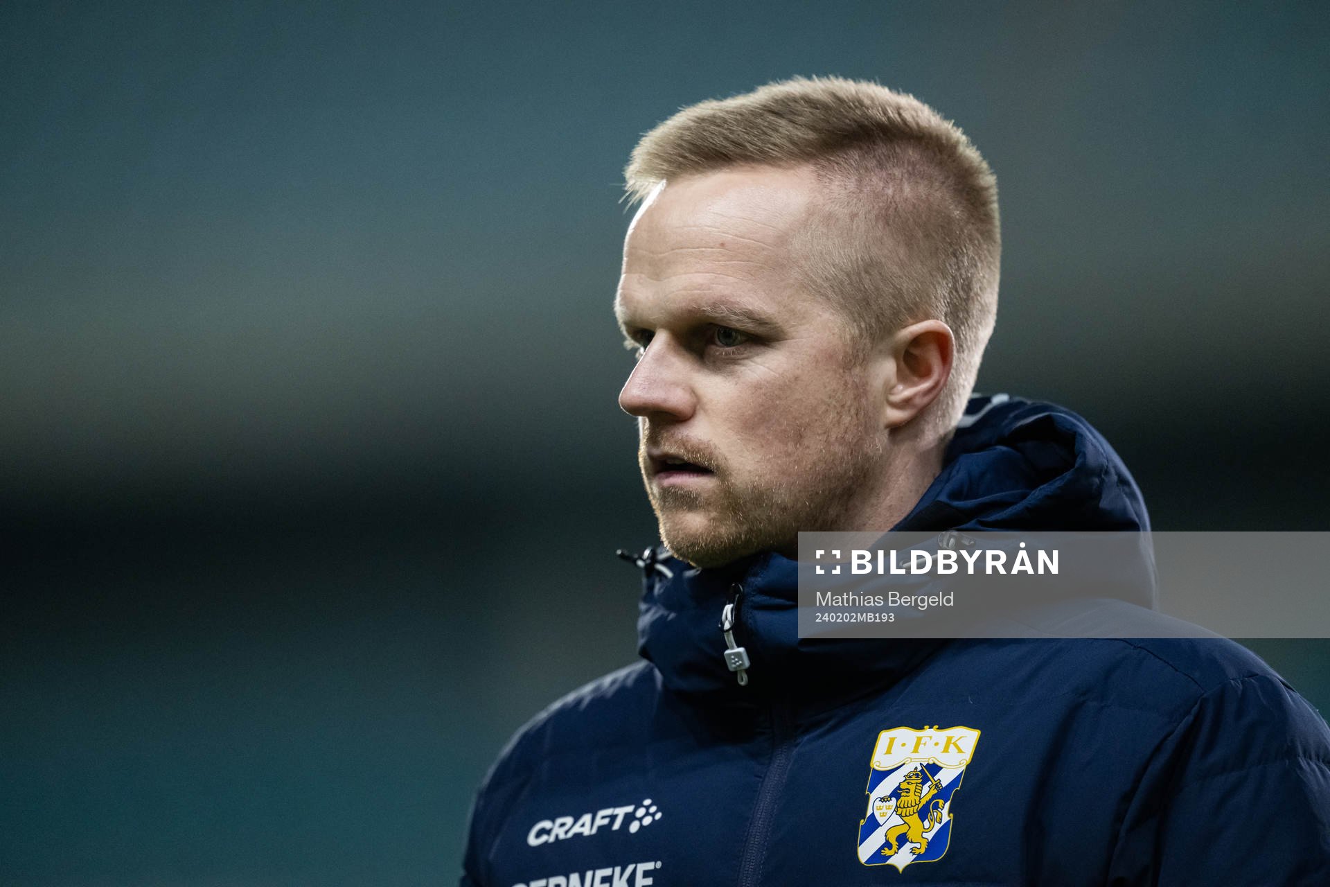 Physio Kaj Leuther of IFK Göteborg
