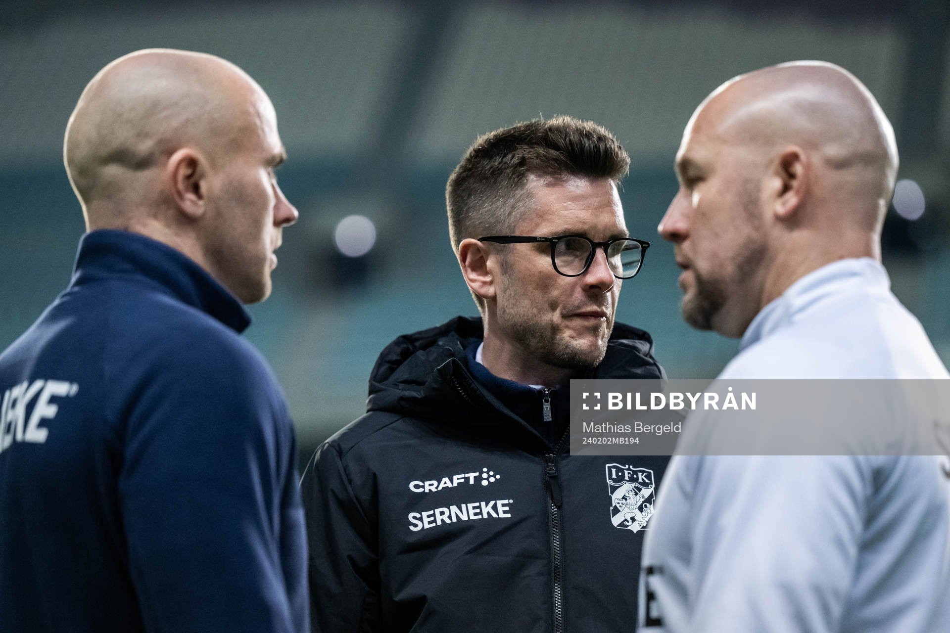 Head coach Jens Berthel Askou, assistant coach Sindre